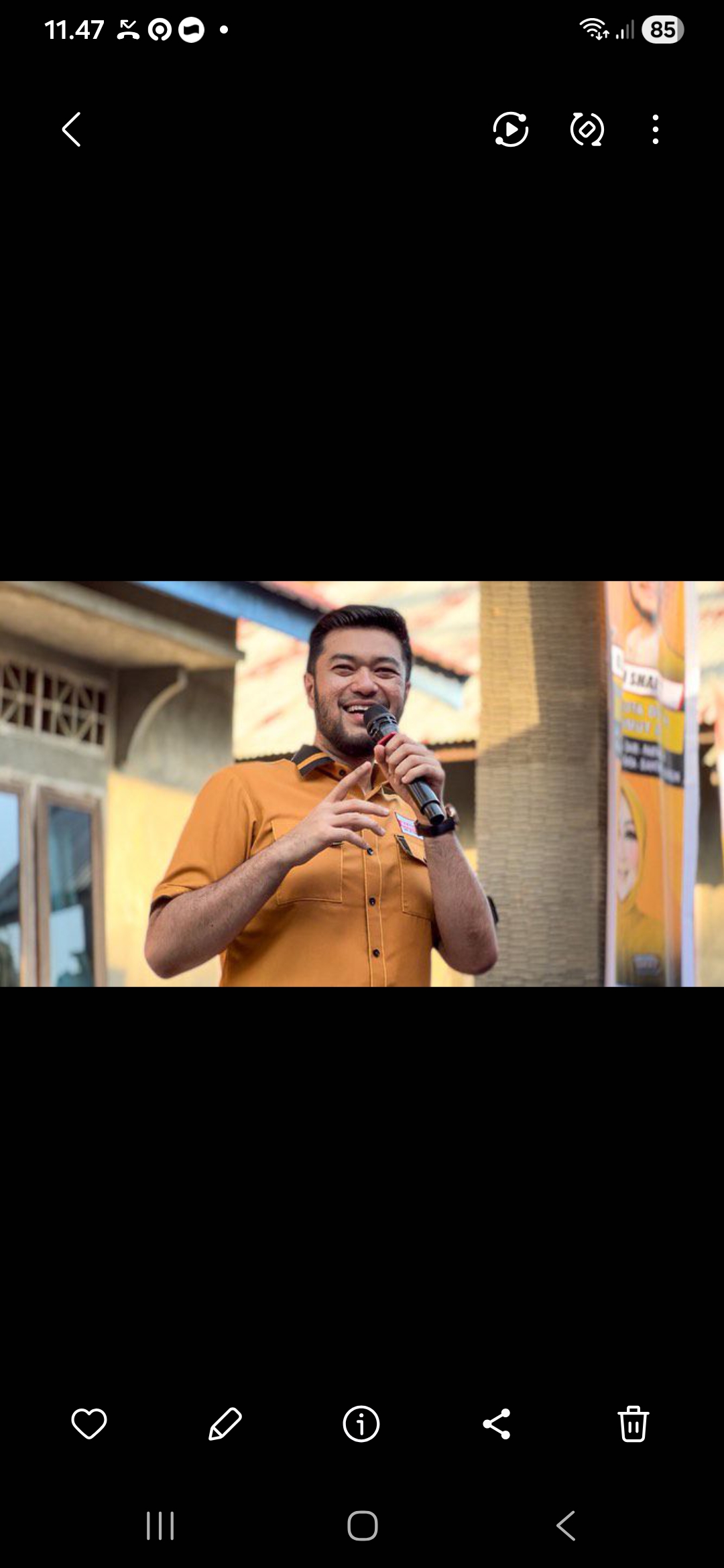 Ketua DPD Partai Hanura Sumut, El Adrian Shah.