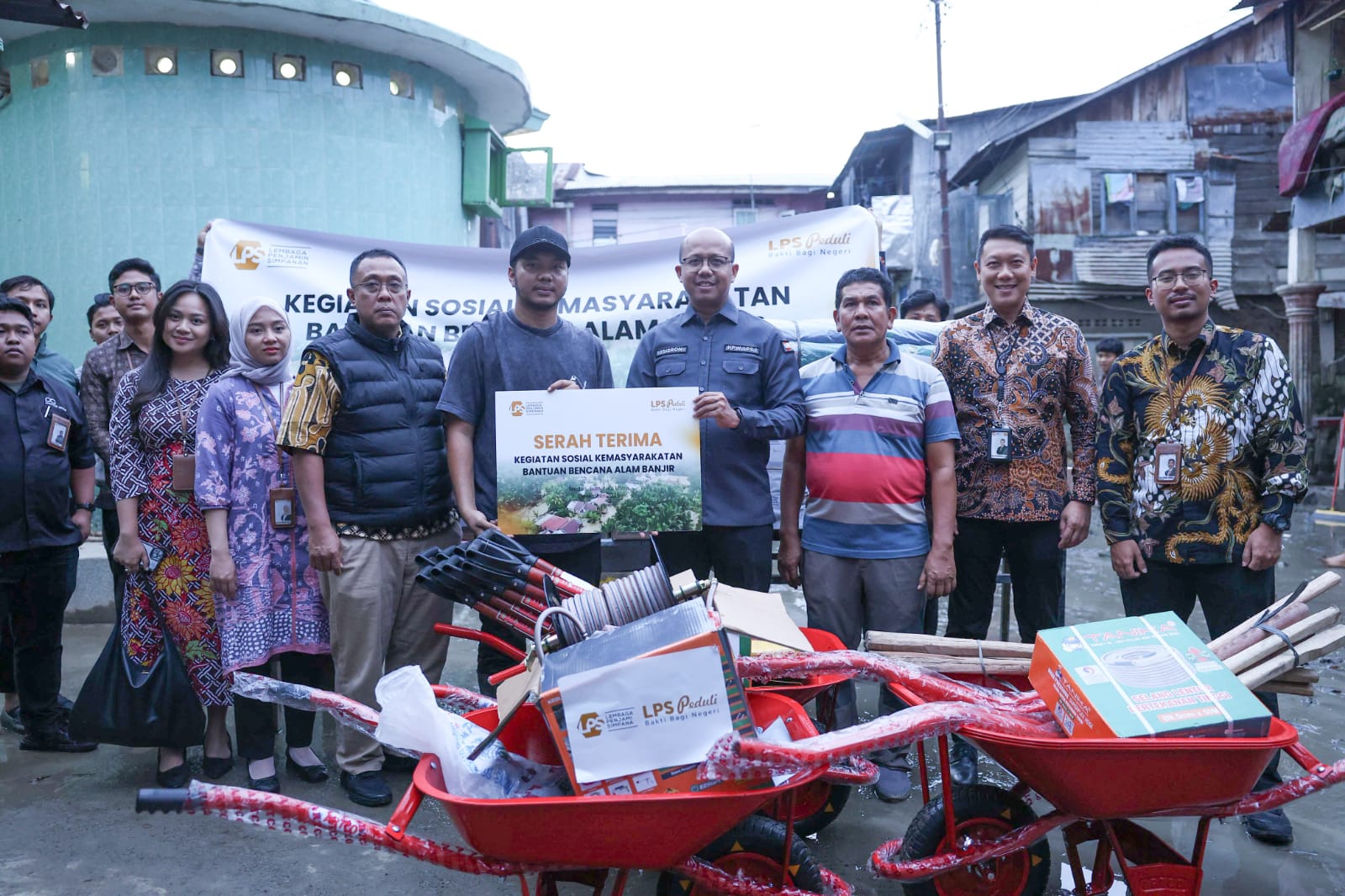 LPS Salurkan Bantuan Tanggap Bencana Banjir di Berbagai Wilayah Sumatera Utara