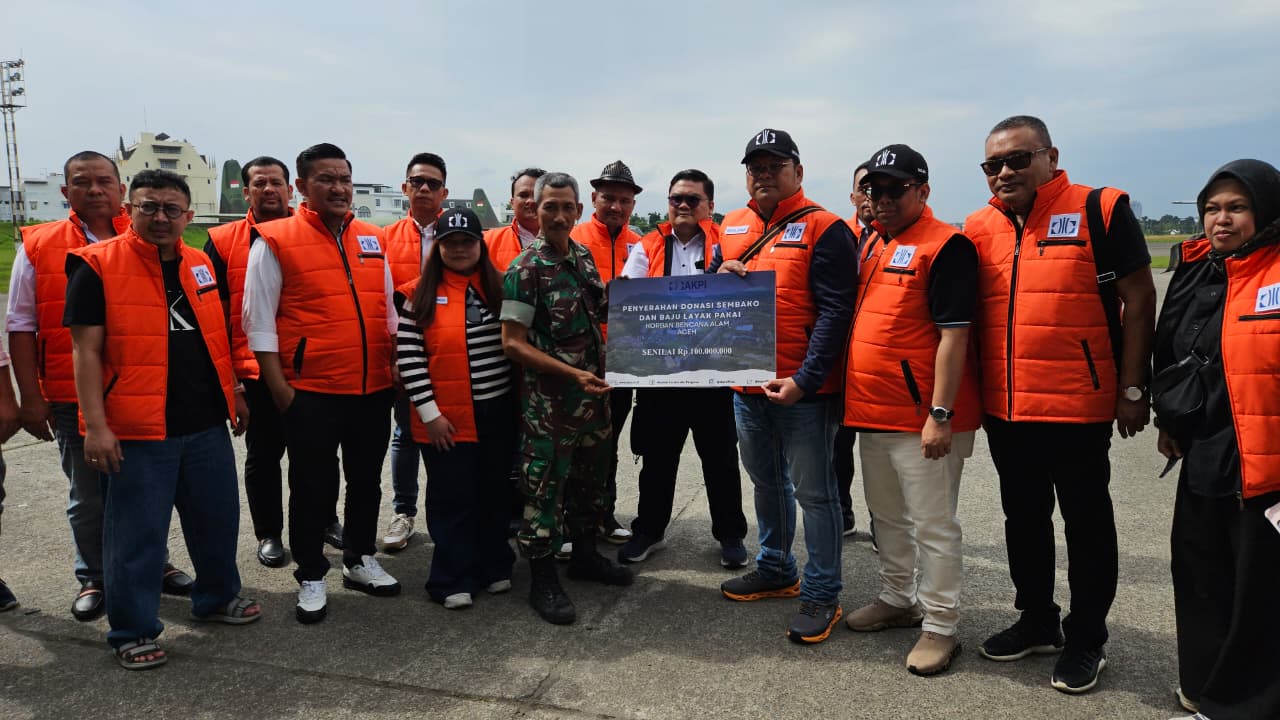 AKPI Salurkan Bantuan Logistik untuk Korban Bencana di Sumatera.