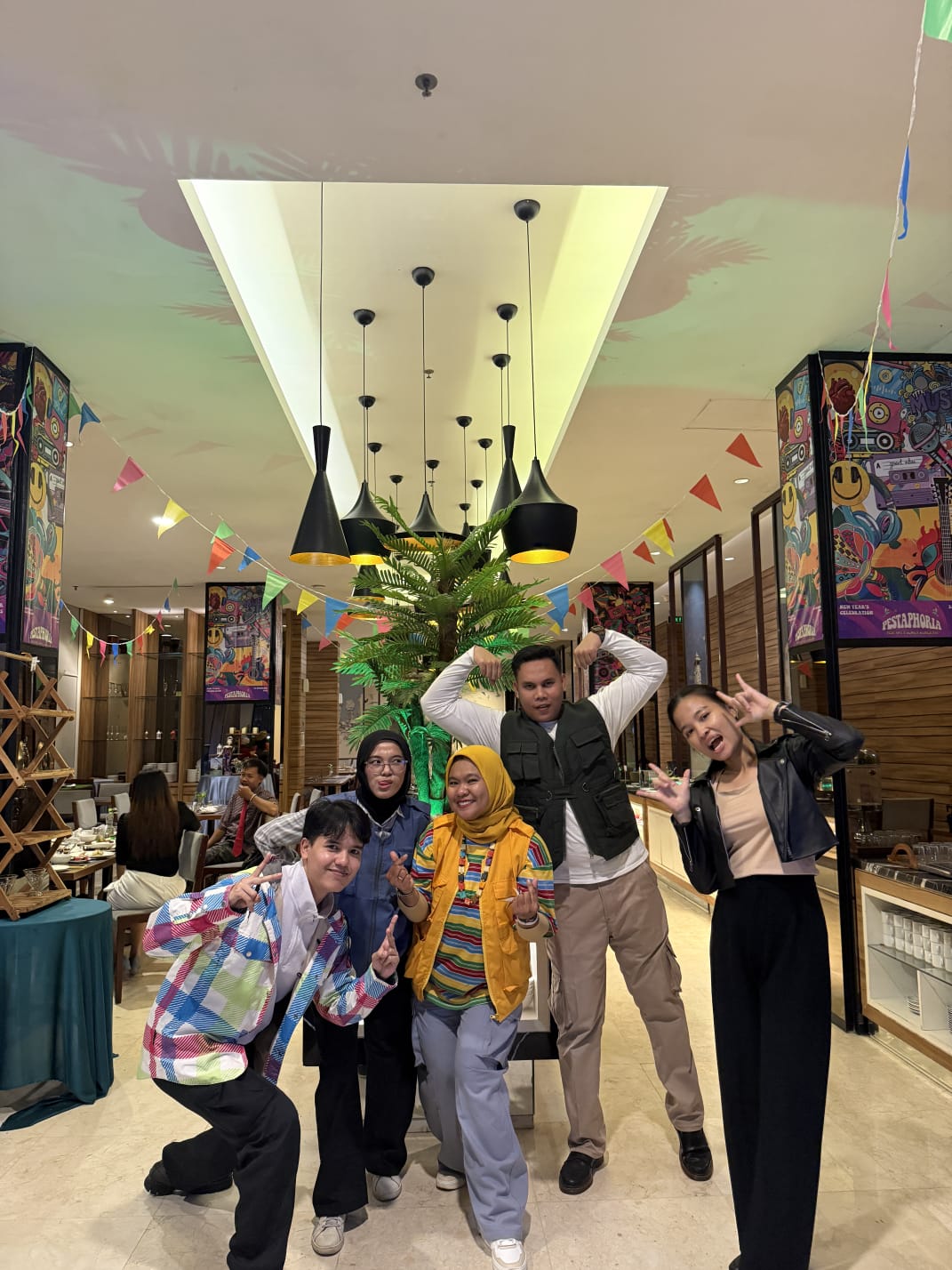 Grandhika Hotel mengadakan Pestaphoria untuk menyambut tahun baru. (Dok: istimewa)