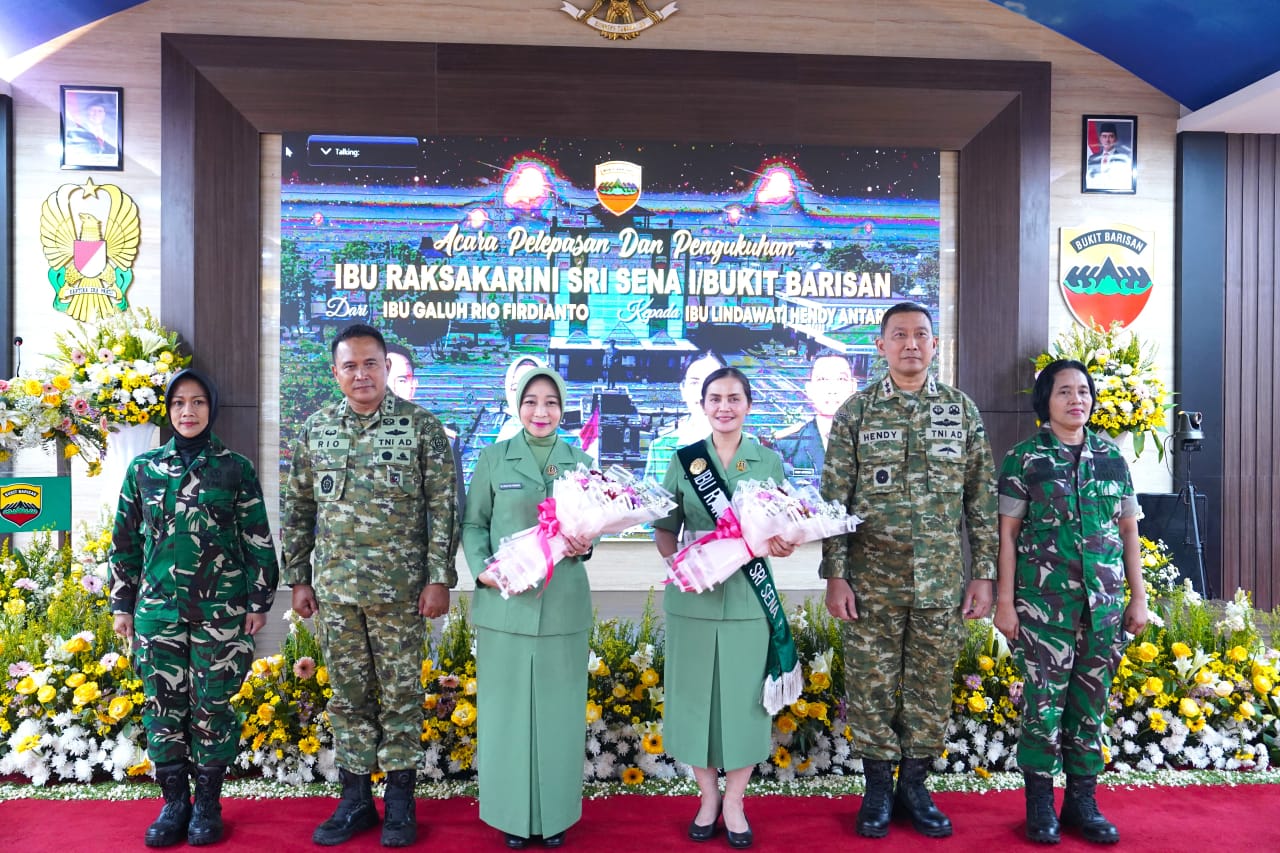 Acara Lepas Sambut Pangdam 1/BB, di Balai Prajurit Makodam I/BB, Minggu (14/12) sore. (Sumut Pos/Dokumen Pribadi)