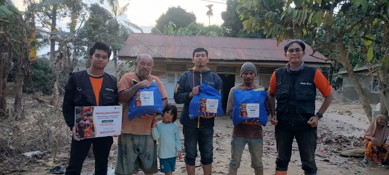 Prudential Syariah salurkan bantuan untuk 1.300 korban bencana di Sumatera