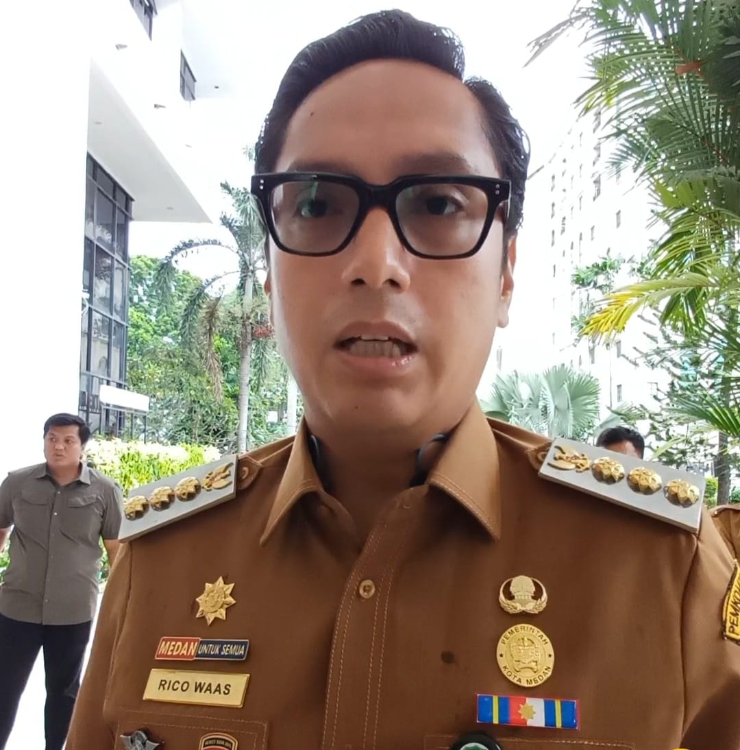 Wali Kota Medan, Rico Tri Putra Bayu Waas. ( (Markus Pasaribu/Sumut Pos)