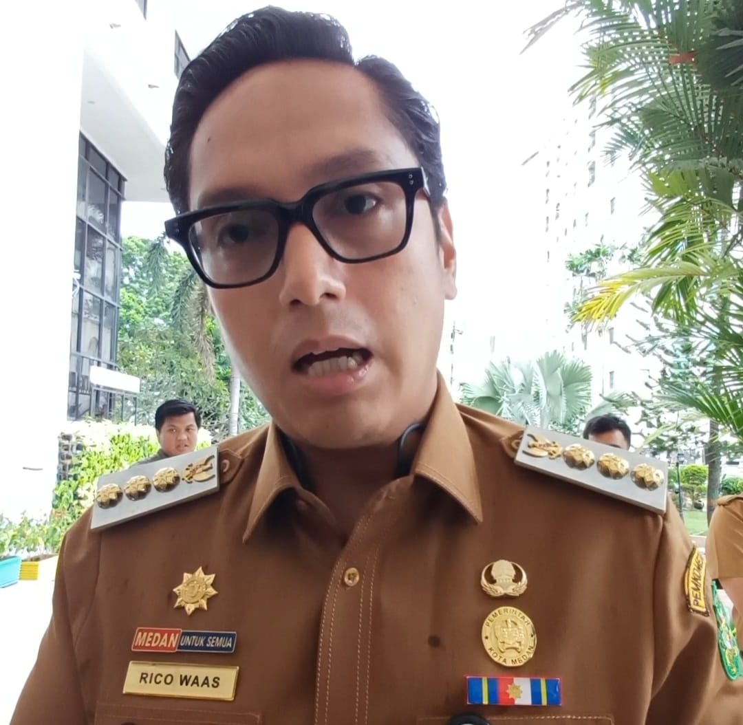 Wali Kota Medan, Rico Tri Putra Bayu Waas. ((Markus Pasaribu/Sumut Pos)
