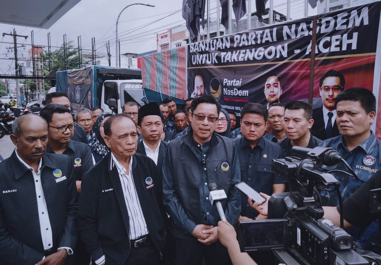NasDem Sumut dan Kombat salurkan bantuan tahap kelima ke Aceh Tengah dan Gayo Lues.