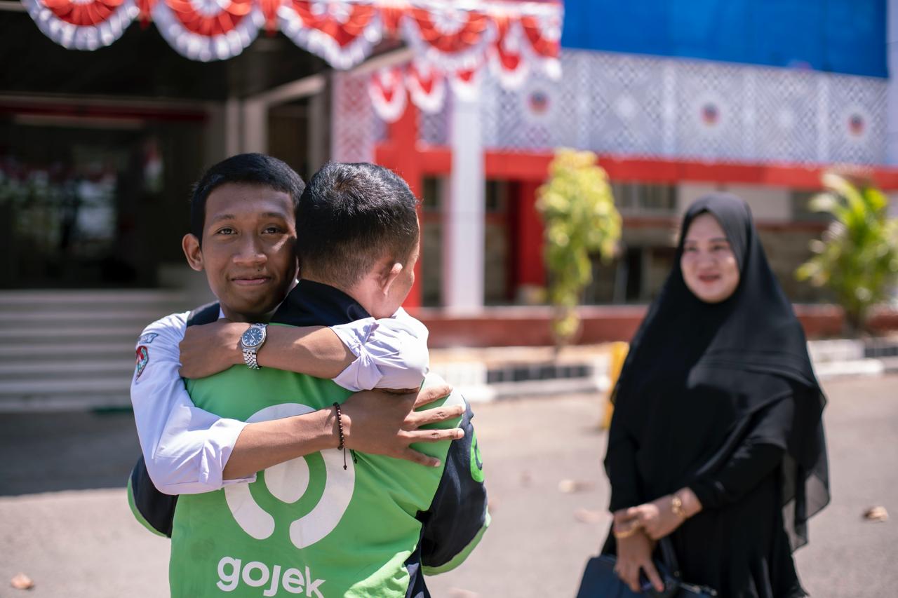 GoTo Gojek Tokopedia Tbk meluncurkan platform "Bursa Kerja Mitra Gojek&rdquo; yang dirancang untuk membantu mitra driver dan anggota keluarganya dalam mengembangkan karir profesional. (foto : GoTo)