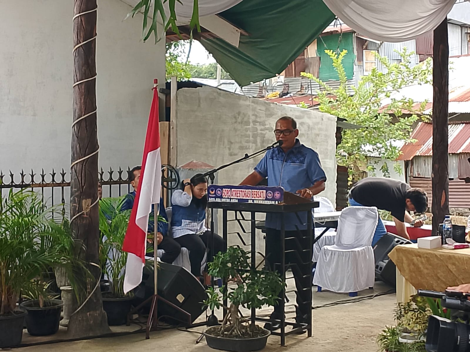 Anggota DPRD Kota Medan, Antonius Tumanggor, menggelar Reses Ke IV Masa Sidang 2025 bersama warga Jalan Karya Mesjid Ujung, Kelurahan Sei Agul. (ISTIMEWA/SUMUT POS)