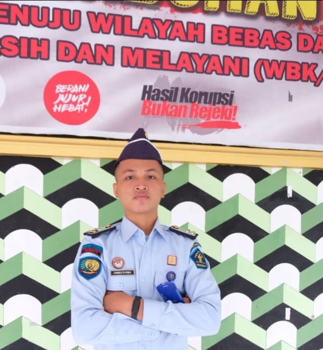 Salah seorang Korban, James Markus Purba petugas Lapas Labuhanbilik (ist)