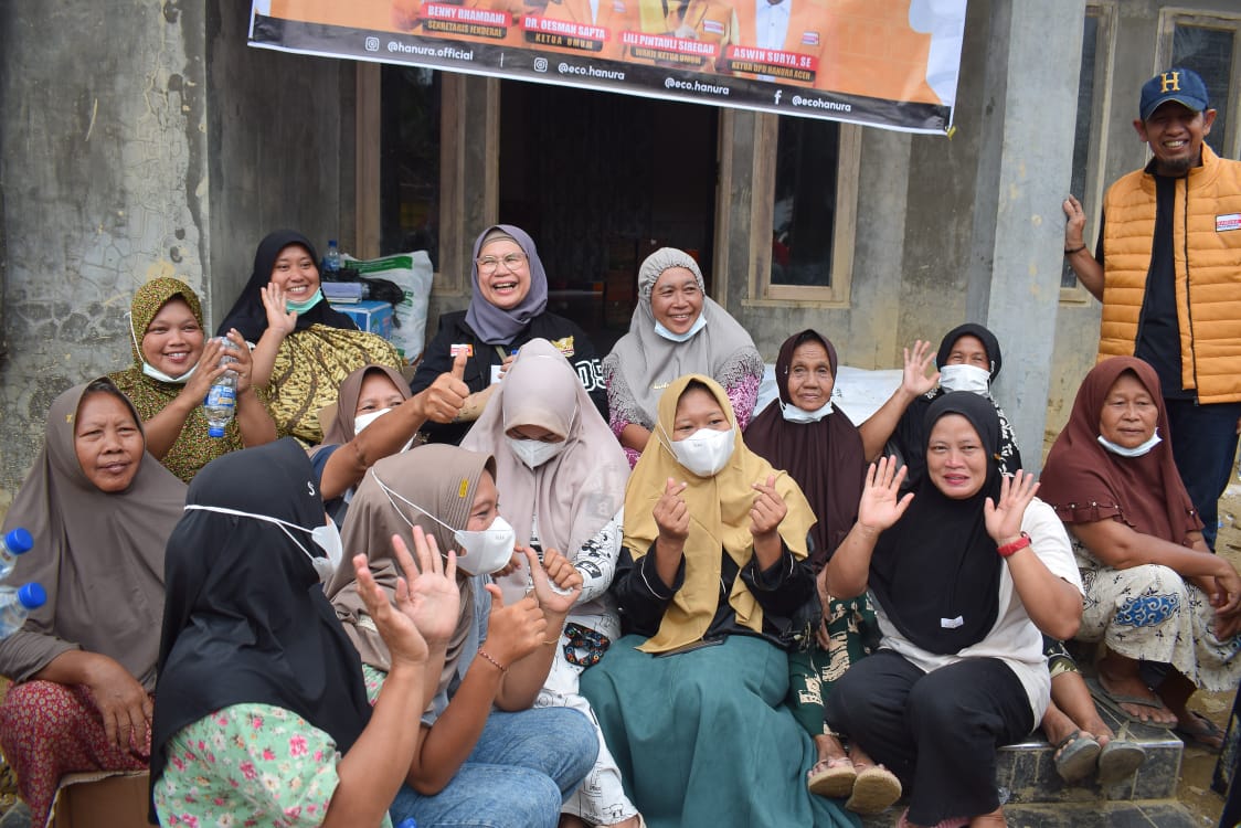 HANURA: Partai Hanura hadir memberikan bantuan bagi korban banjir dan longsor di Aceh. (Istimewa/Sumut Pos)
