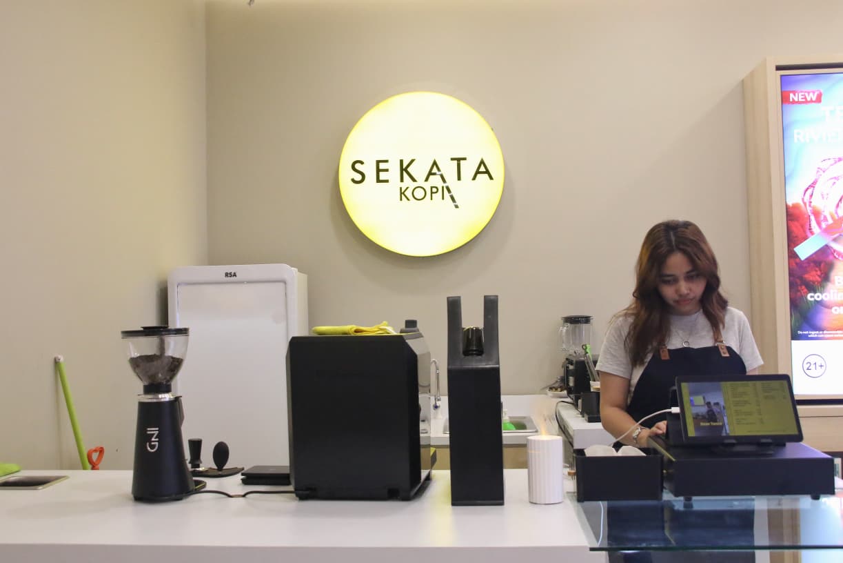 Sekata Kopi Resmi Buka di Cambridge City Square.