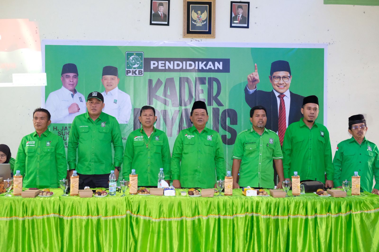 BERSAMA: Loso Mena, Sekretaris DPW PKB Sumatera Utara dan Dewan Syuro PKB Kota Tebingtinggi saat acara kaderisasi, Sabtu (28/12/2025). (Dok: Azannuari Purba/Sumut Pos)