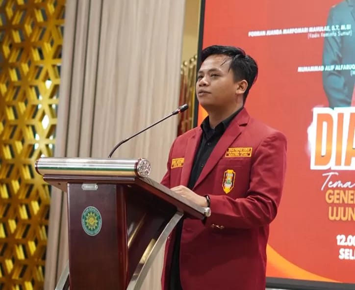 Ketua Dewan Pimpinan Daerah Ikatan Mahasiswa Muhammadiyah (DPD IMM) Sumatera Utara, Rahmat Taufiq Pardede. (Dok: istimewa)