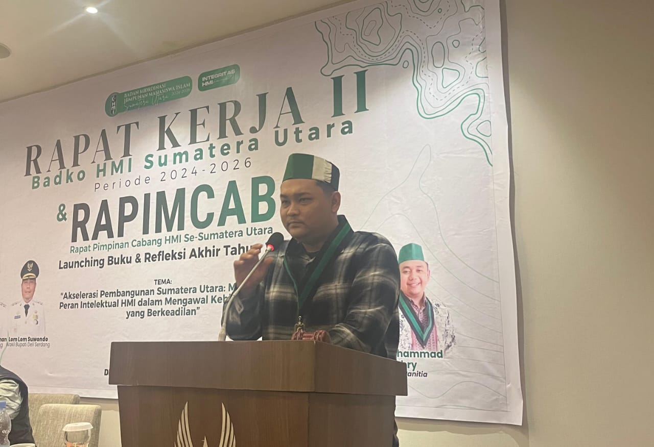 Ketua Bidang Politik, Demokrasi, dan Pemerintahan HMI Sumut, Ahmad Fuadi Nasution. (Dok: istimewa)