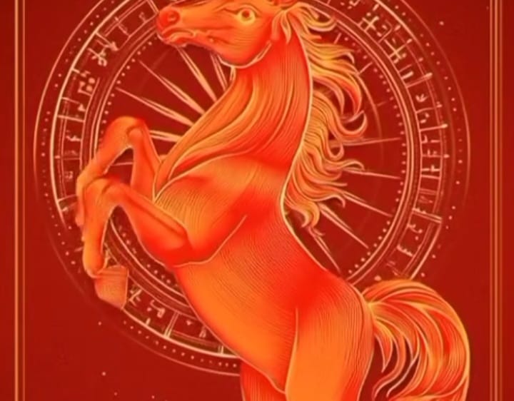 Ilustrasi, perlu kehati-hatian membangun bisnis tahun kuda api pada kalender Tiongkok. (Instagram @basodaeng_karaeng)