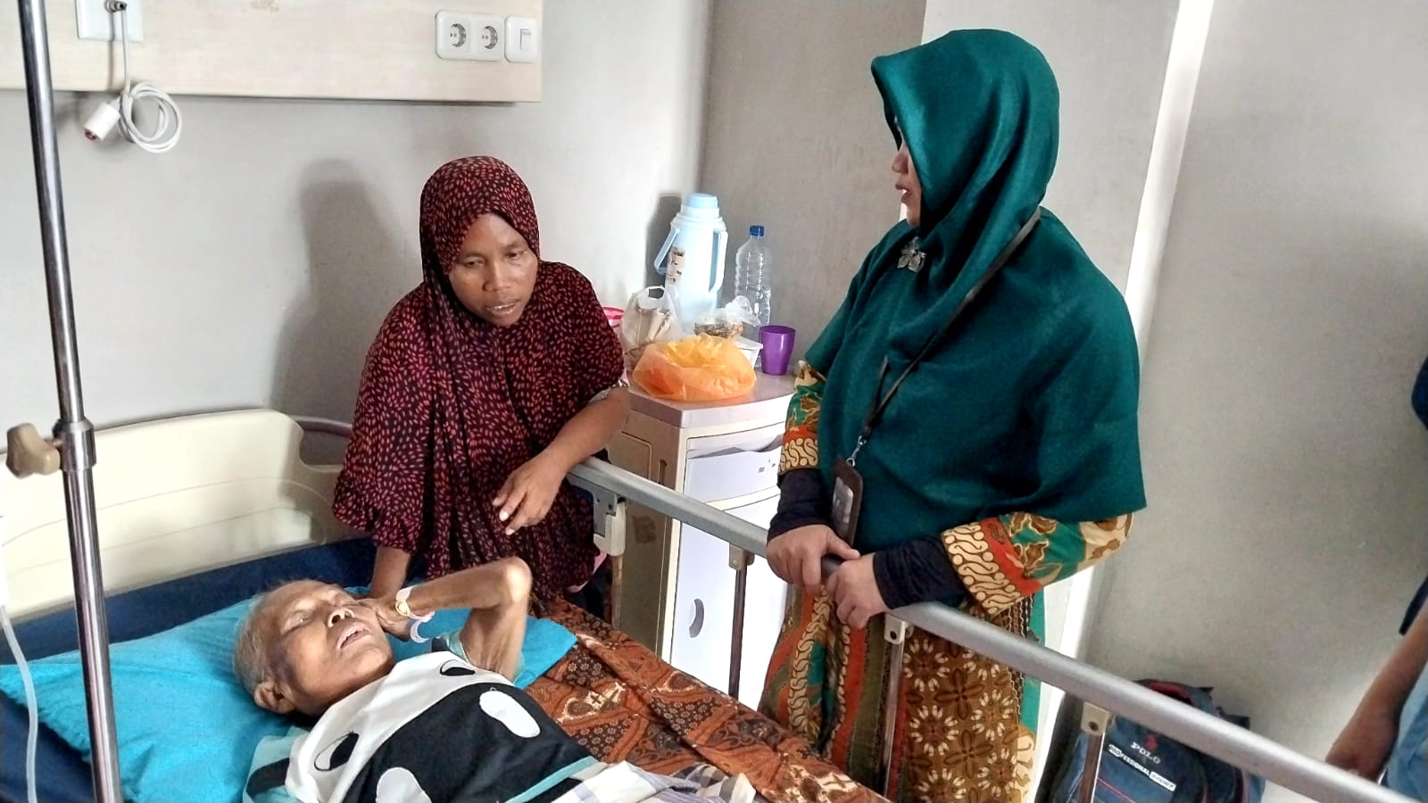 Suheli (66), warga Kelurahan Berohol, diketahui sebelumnya sempat menjalani perawatan di RSUD Kumpulan Pane. (ISTIMEWA/SUMUT POS)