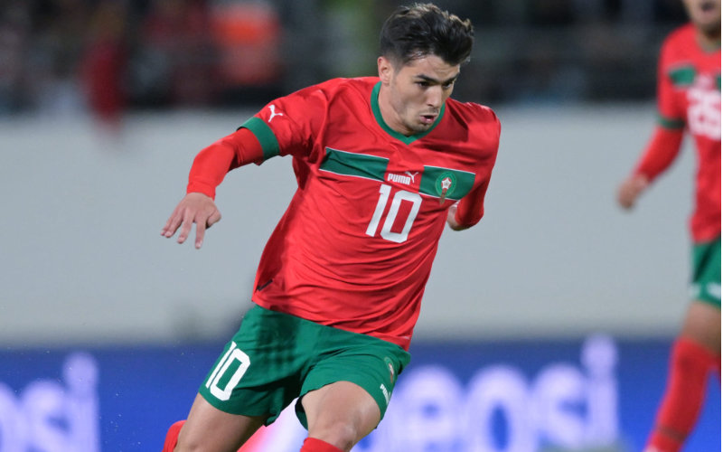 PRODUKTIF: Gelandang serang Maroko Brahim Diaz selalu mencetak gol dalam setiap laga di Piala Afrika 2025. (bladi.net)