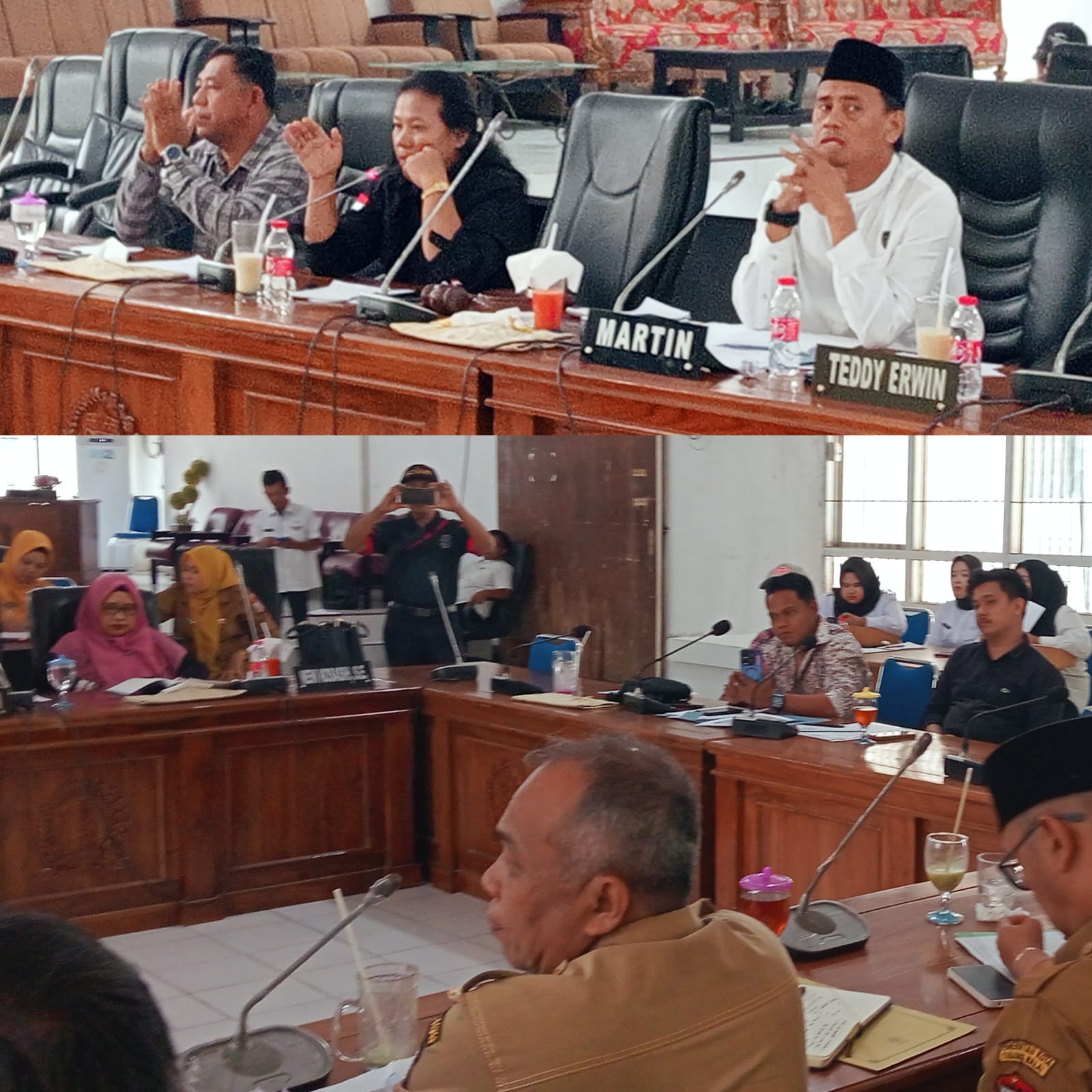 DPRD Kota Tanjungbalai menggelar RDP dengan tiga perusahaan yang diduga melakukan pembuangan limbah sembarangan ke lingkungan aliran sungai Asahan. (ISTIMEWA/SUMUT POS)