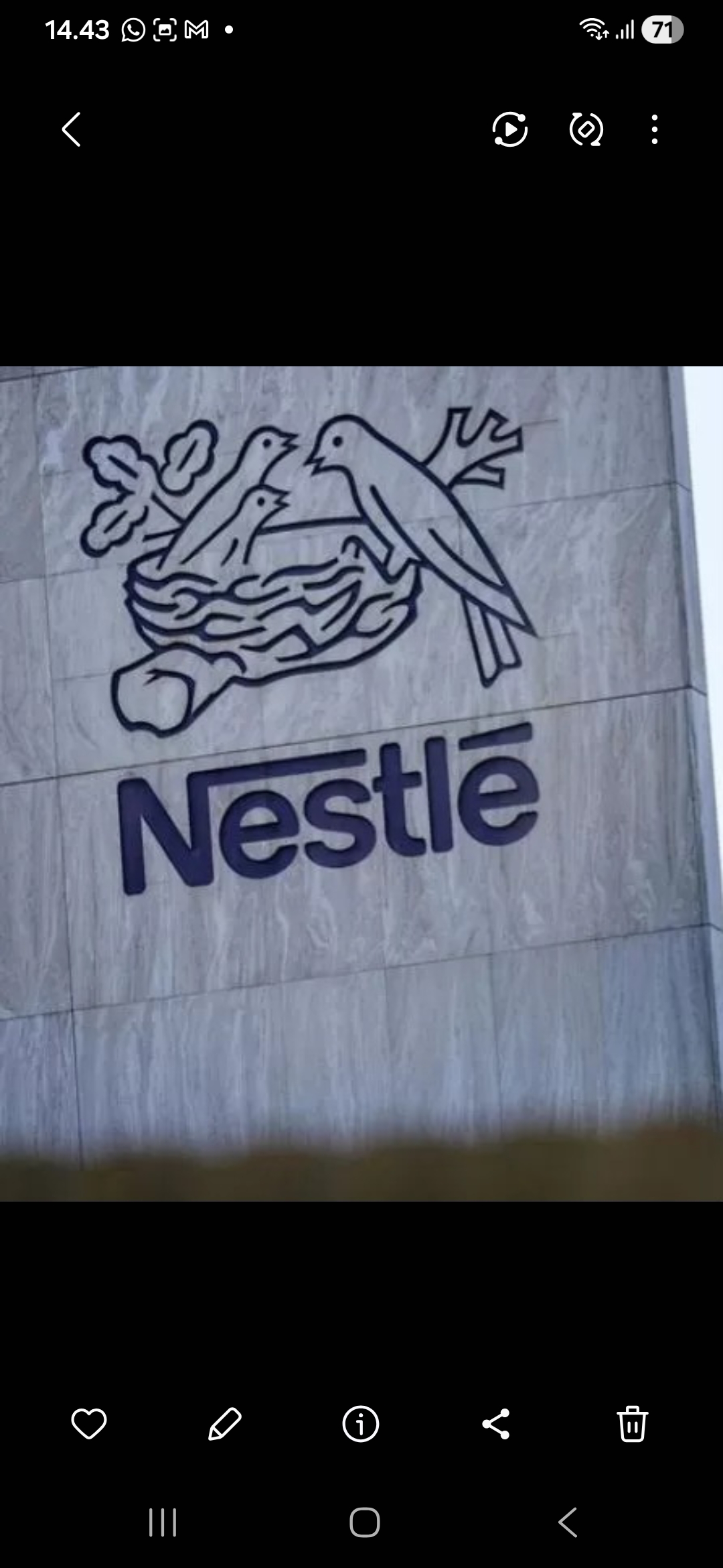Logo Nestle. (Dok: istimewa)