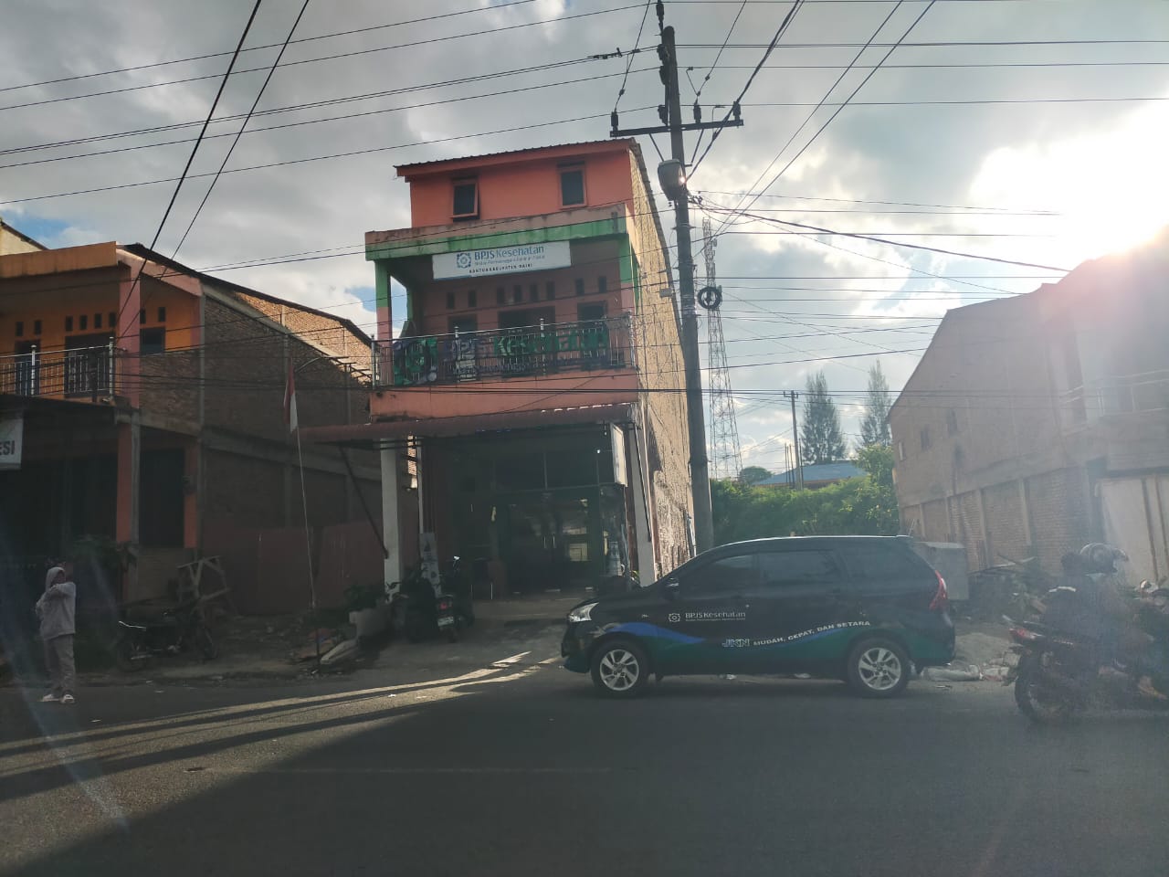 Kantor BPJS Cabang Kabupaten Dairi di jalan Sisingamangaraja Sidikalang. (RUDY SITANGGANG/SUMUT POS)