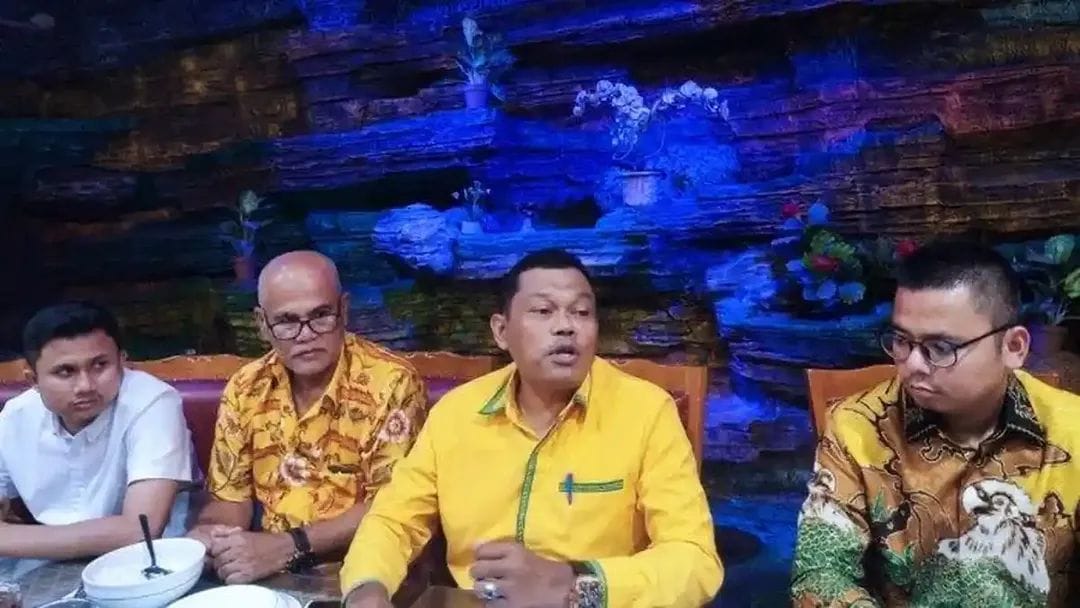 Golkar Labura Pastikan Hendri Yanto Sitorus Maju di Musda XI Golkar Sumut. (Asri Tarigan/Sumut Pos )