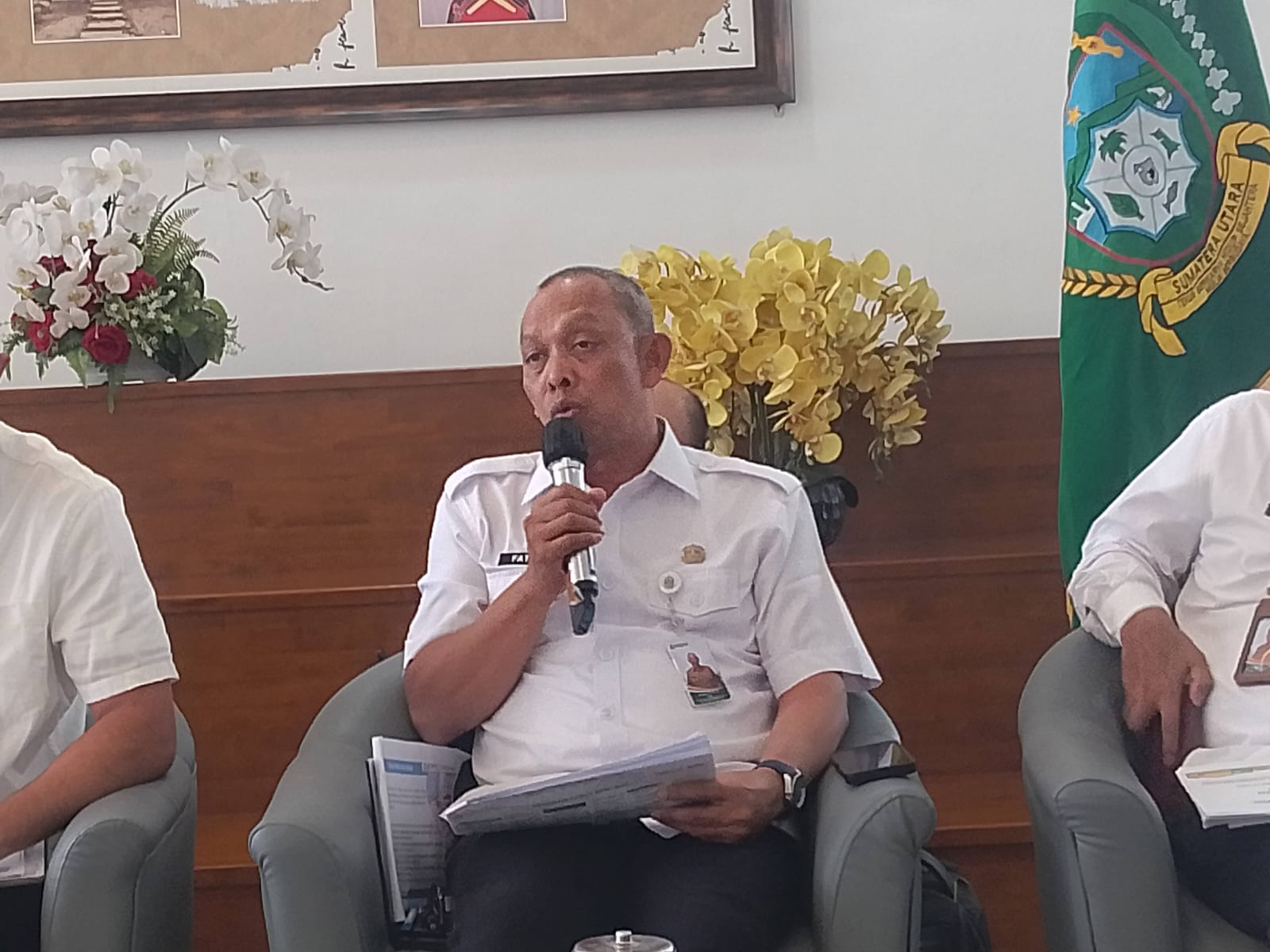 Kepala Bidang Sumber Daya Air (SDA) Dinas Pekerjaan Umum dan Penataan Ruang (PUPR) Provinsi Sumatera Utara, Fattah. (Dok: istimewa)