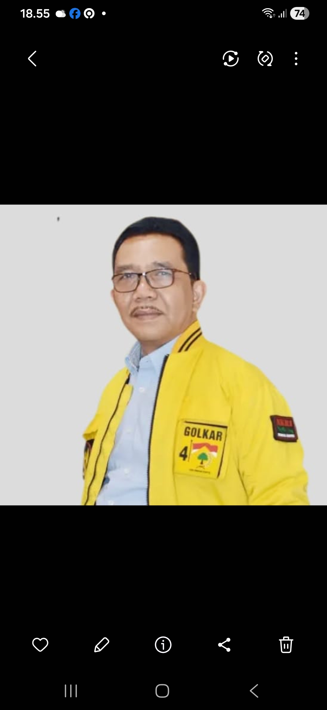 Ketua DPD Partai Golkar Kabupaten Simalungun, Timbul Jaya Sibarani. (Dok: istimewa)