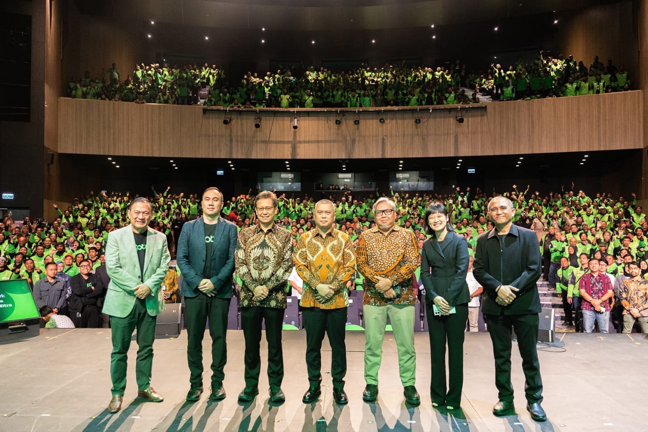 PT GoTo Gojek Tokopedia Tbk  meluncurkan program Bakti GoTo untuk Negeri: Empat Dukungan Nyata untuk Kesejahteraan Mitra. (foto : GoTo)