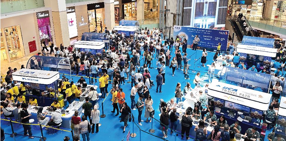 RAMAI: Suasana ramai terlihat pada BCA SQTF. (Dok: BCA)