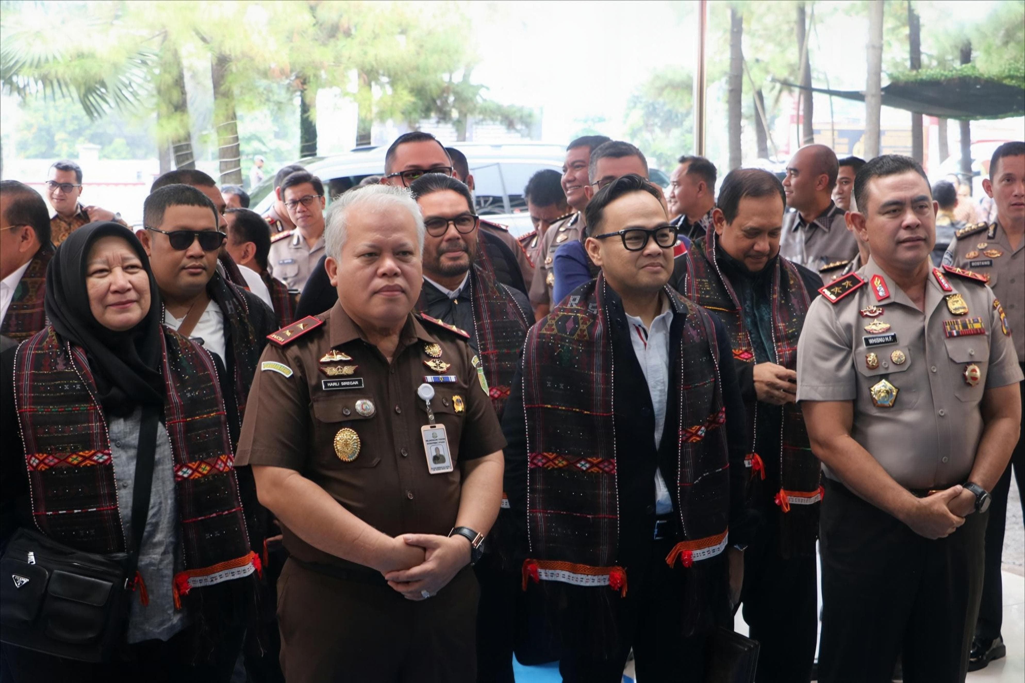KUNKER: Komisi III Dewan Perwakilan Rakyat Republik Indonesia (DPR RI) saat Kunker ke Mapolda Sumut. (Dok: istimewa)