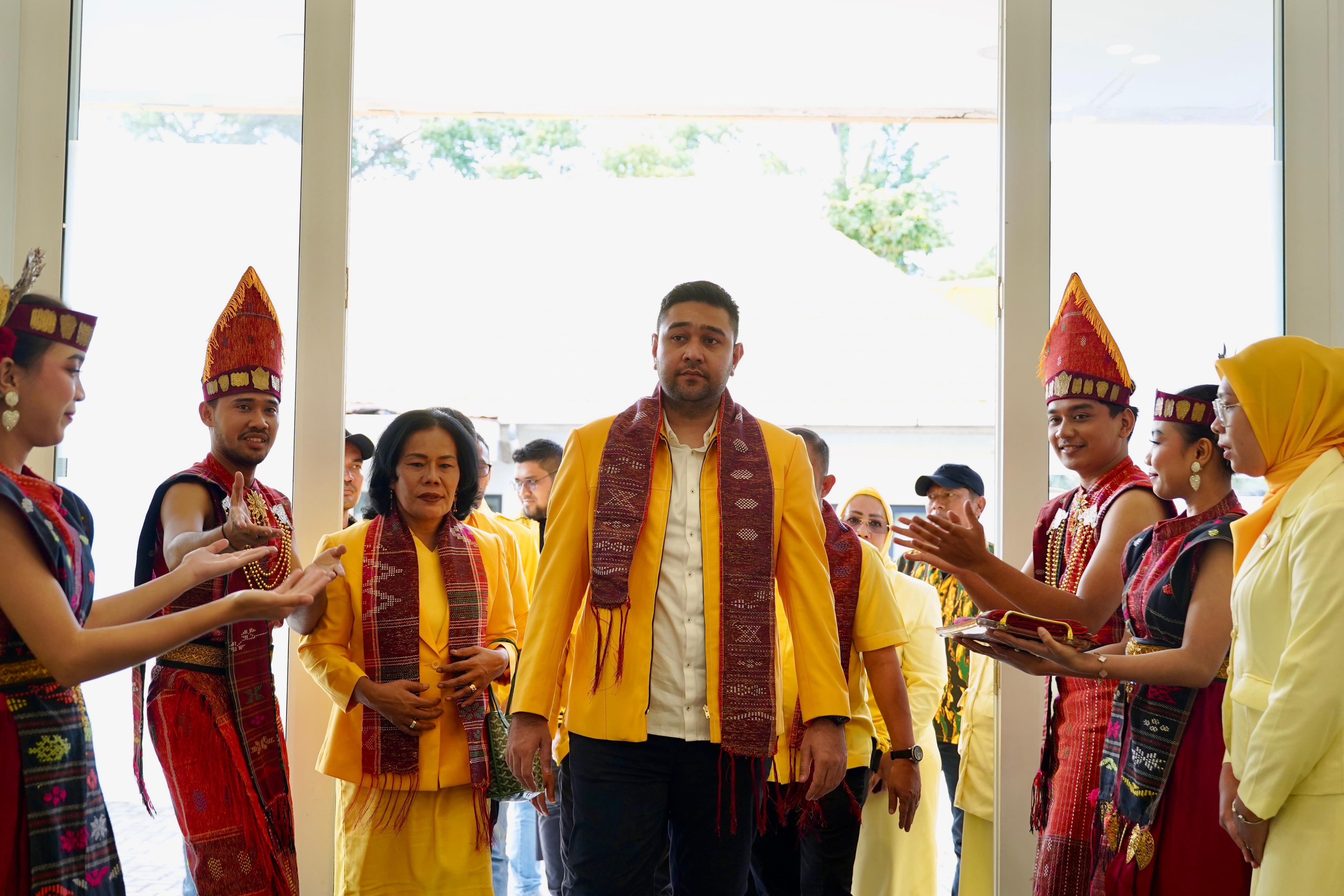Pelaksana Harian (PLH) Ketua Umum Pengurus Pusat Angkatan Muda Partai Golkar (AMPG), Muhammad Rahmaddian Shah dalam satu kegiatan.  (ist)