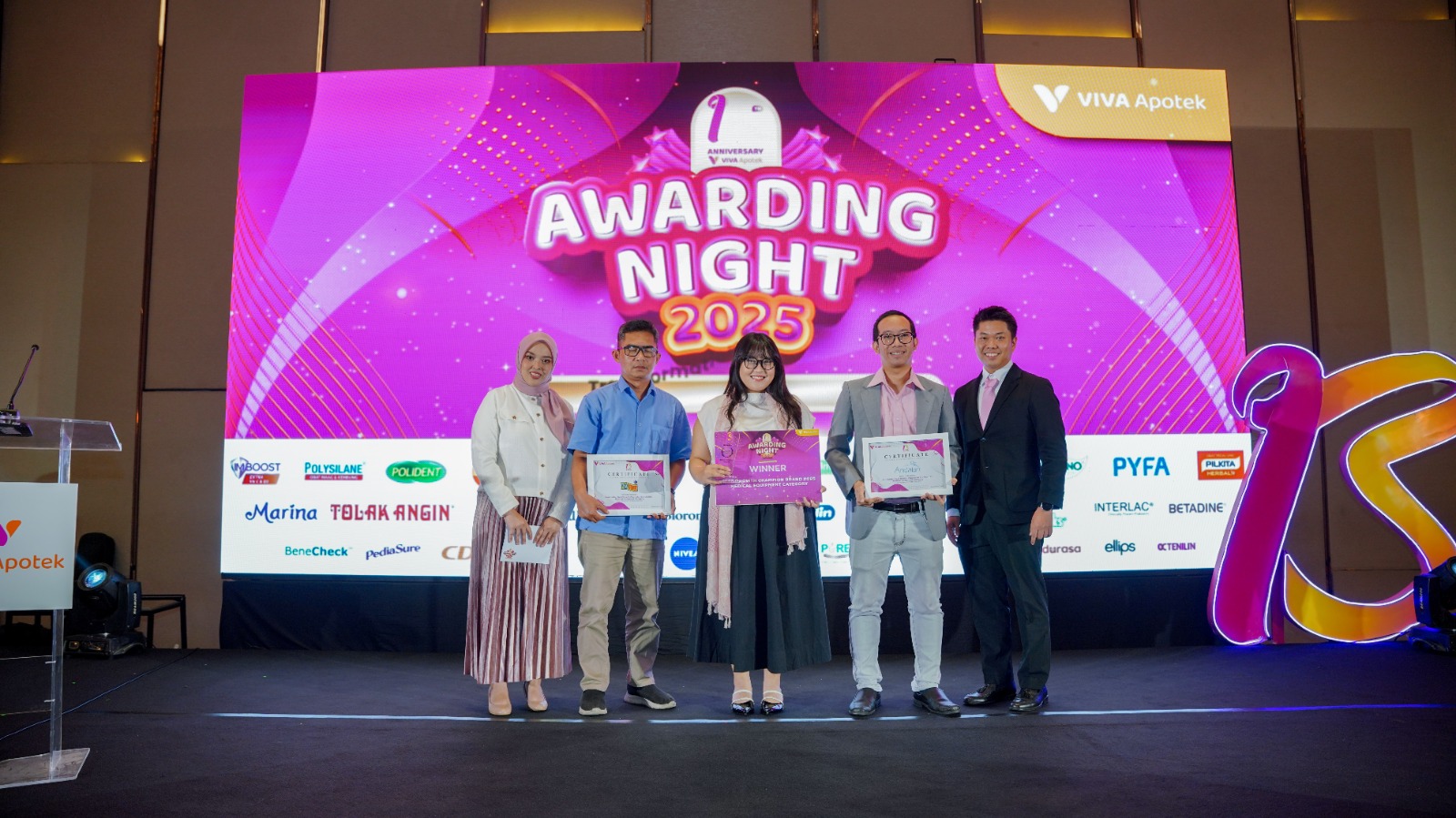 Viva Apotek merayakan hari ulang tahunnya yang ke-13 dengan tema &ldquo;Transformation to Acceleration&rdquo;. (Foto : Viva Apotek)