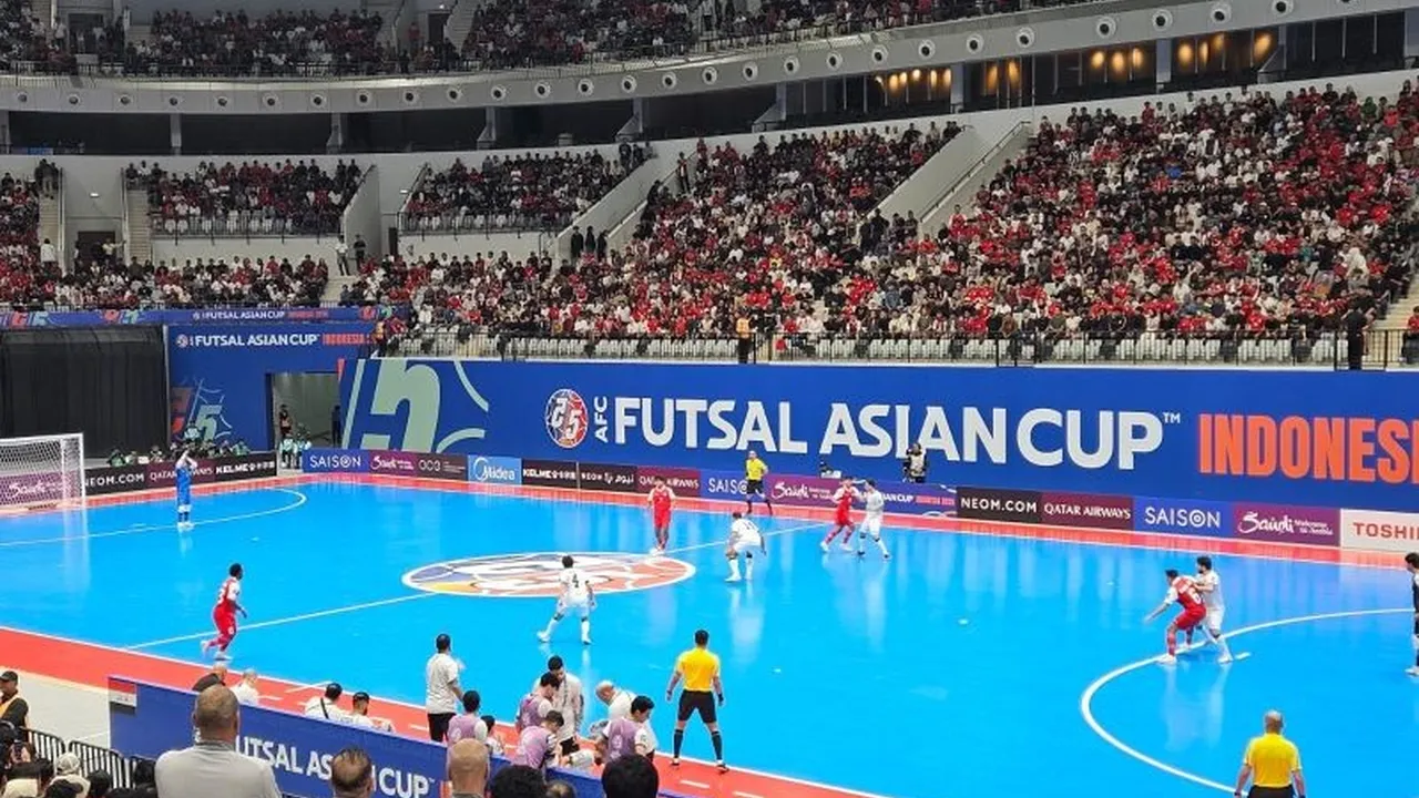 FUTSAL: Piala Asia 2026 Futsal di Indonesia Arena. (Dok: istimewa)
