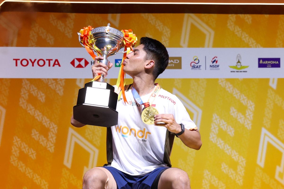 Tunggal Putra Indonesia, Mohammad Zaki Ubaidillah atau Ubed. (Dok: PBSI)
