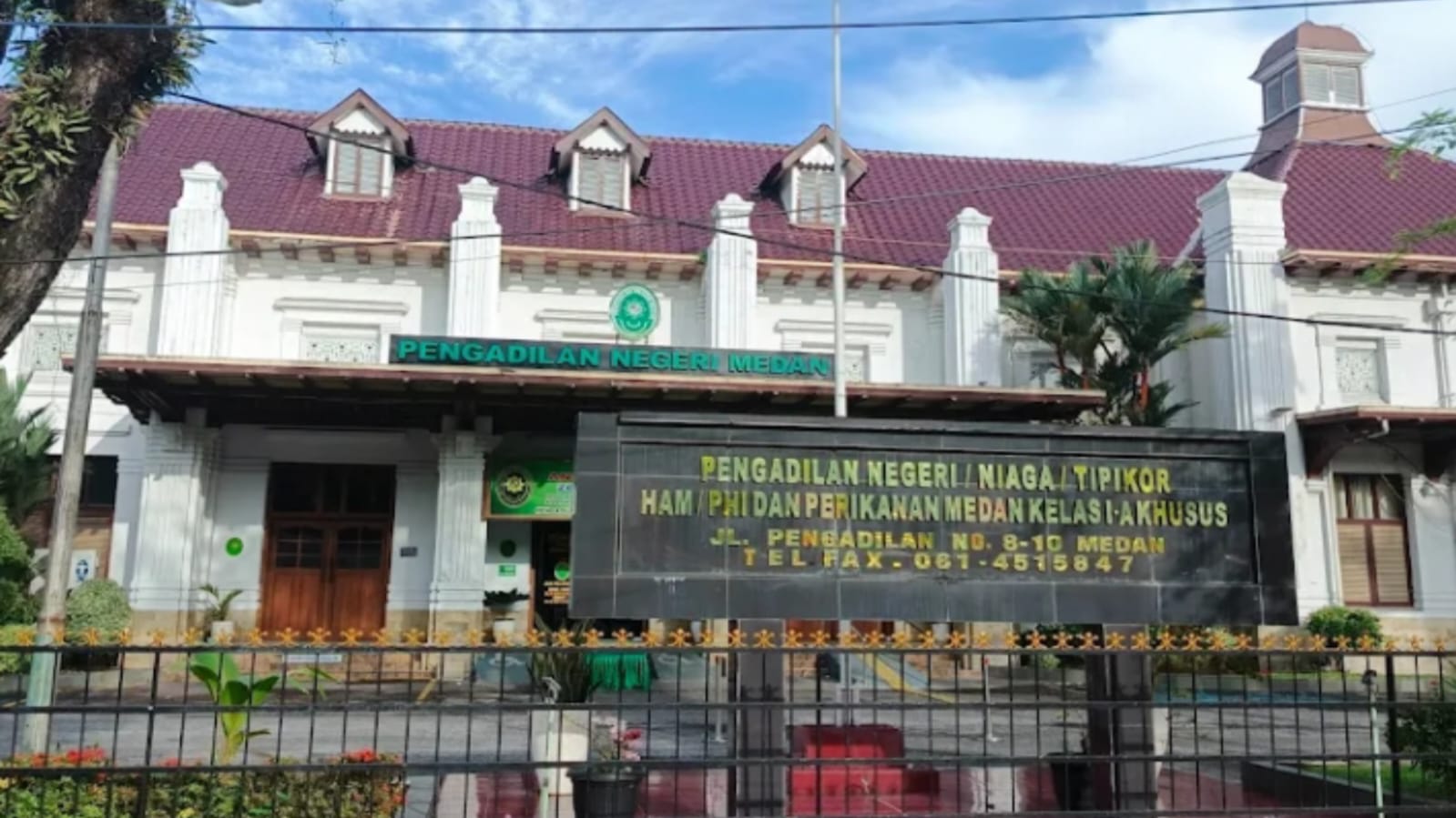 Gedung Pengadilan Negeri (PN) Medan. (Dok: Ist)