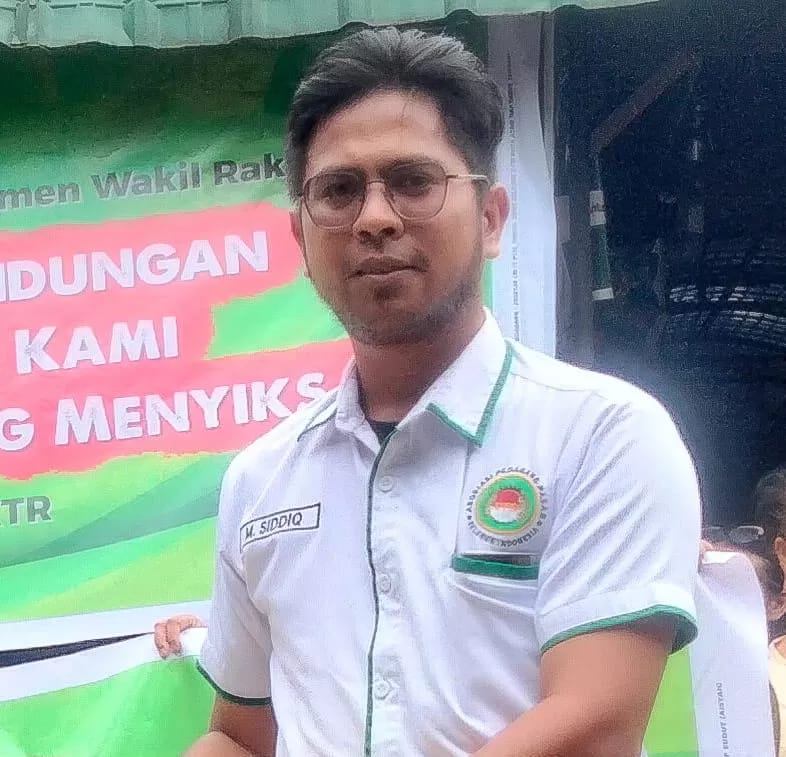 Ketua APPSI Kota Medan Muhammad Siddiq.