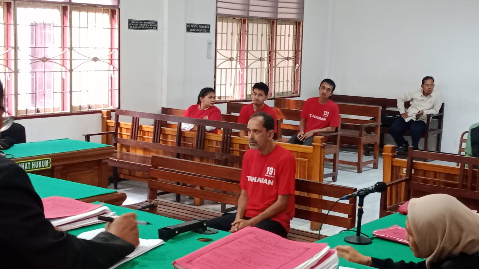 IMIGRASI: WNA India Sukhchain Singh alias Soni Multipani terdakwa kasus ke imigrasian menjalani sidang putusan di PN Medan, Kamis (5/2/2026). (Dok: istimewa)