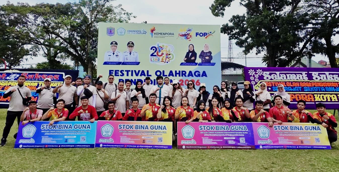 MERIAH: Festival olahraga pendidikan di Binjai. (Istimewa/Sumut Pos)