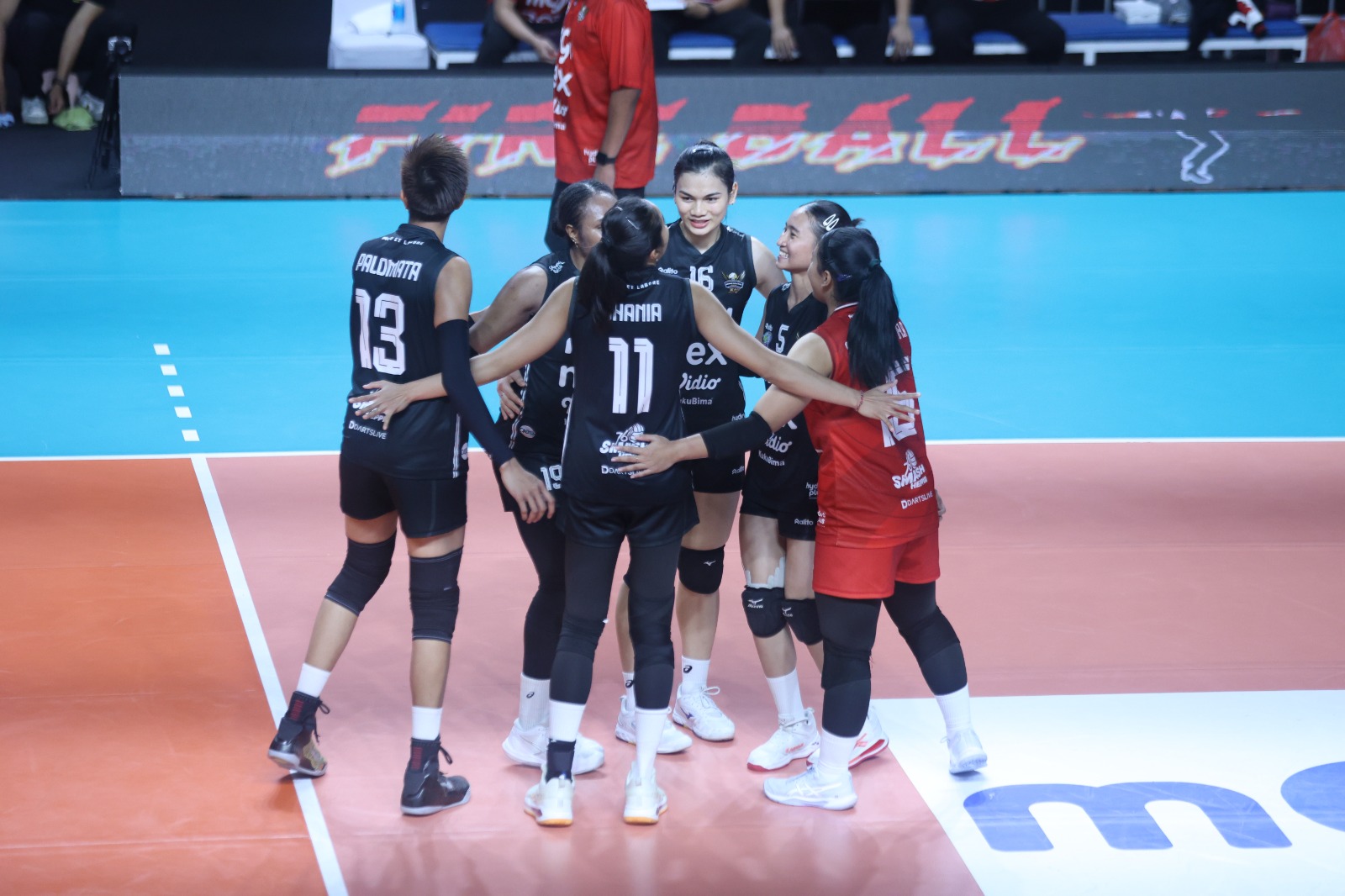PROLIGA: Pemain Medan Falcons saat melawan Jakarta Livin