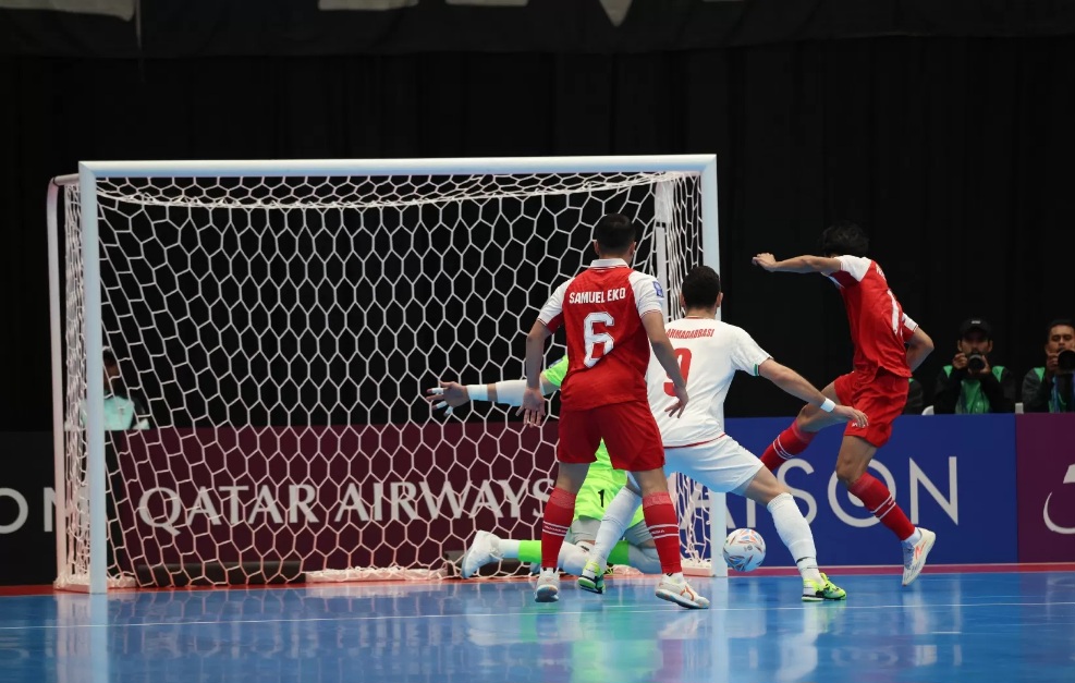 FINAL: Pertandingan final Piala Asia Futsal 2026 di Indonesia Arena antara Indonesia vs Iran. (Dok: jawapos)