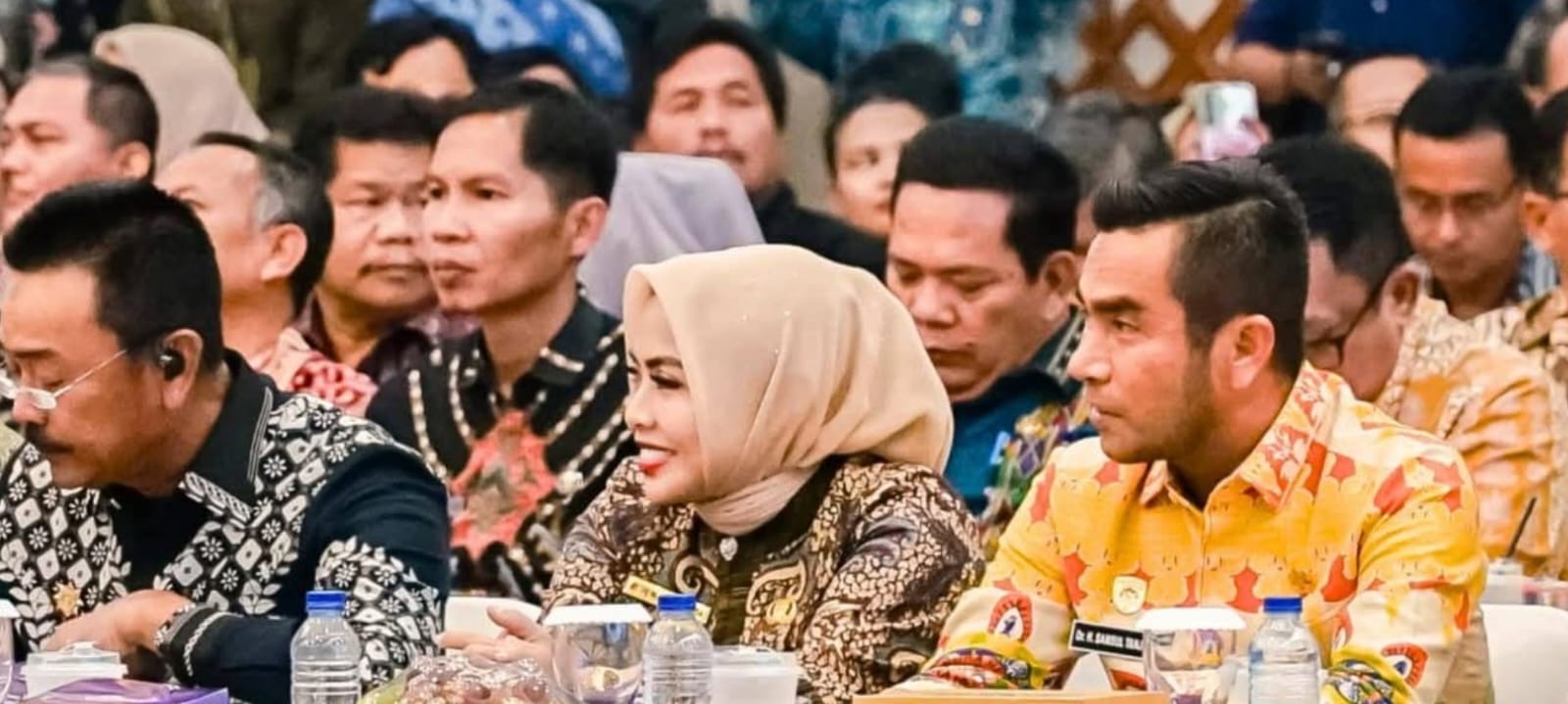 HADIR: Bupati Labuhanbatu menghadiri Forum High Level Meeting TPID (Dok: istimewa)