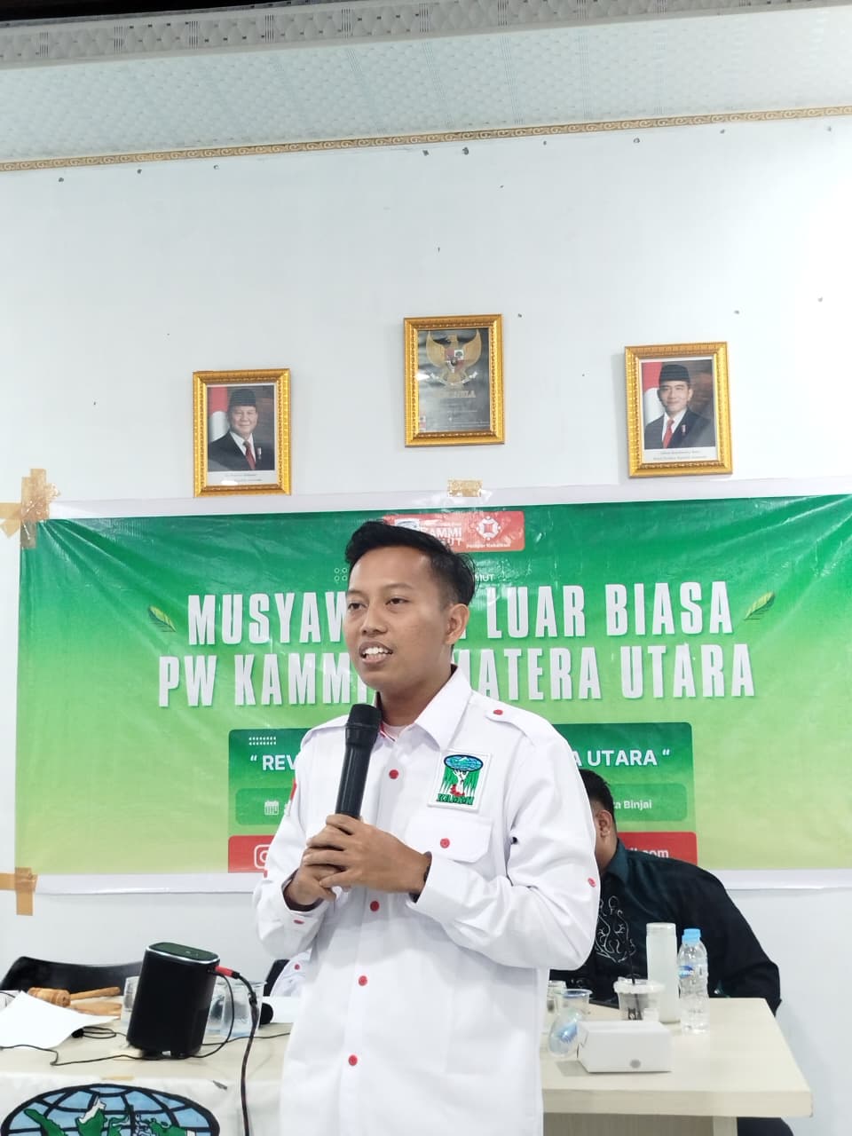 Hasan Basri SH, terpilih kembali menjadi Ketua Umum KAMMI Sumut periode 2026-2028. (ISTIMEWA/SUMUT POS)
