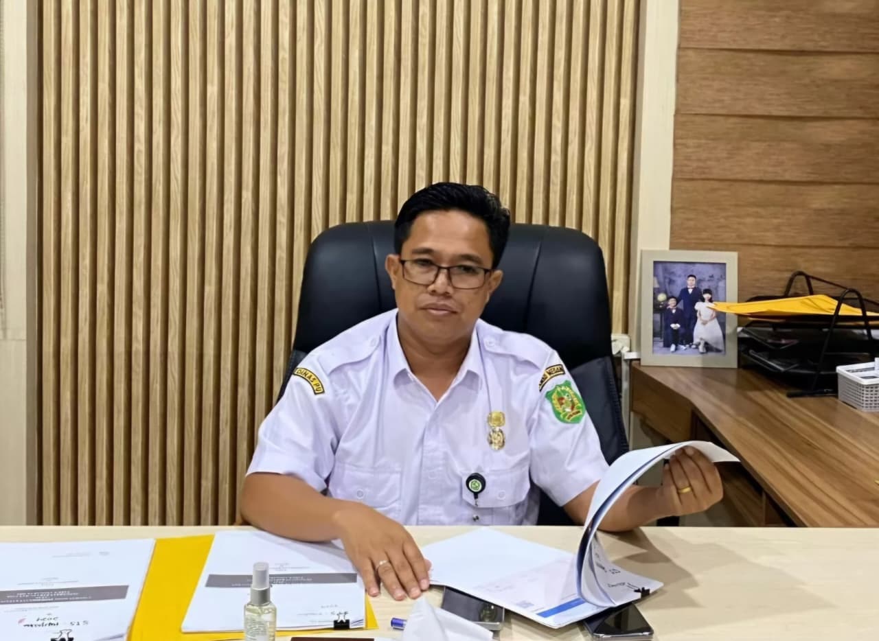 Plt Kadis SDABMBK Kota Medan, Ir Gibson Panjaitan ST MM. ( (Markus Pasaribu/Sumut Pos)
