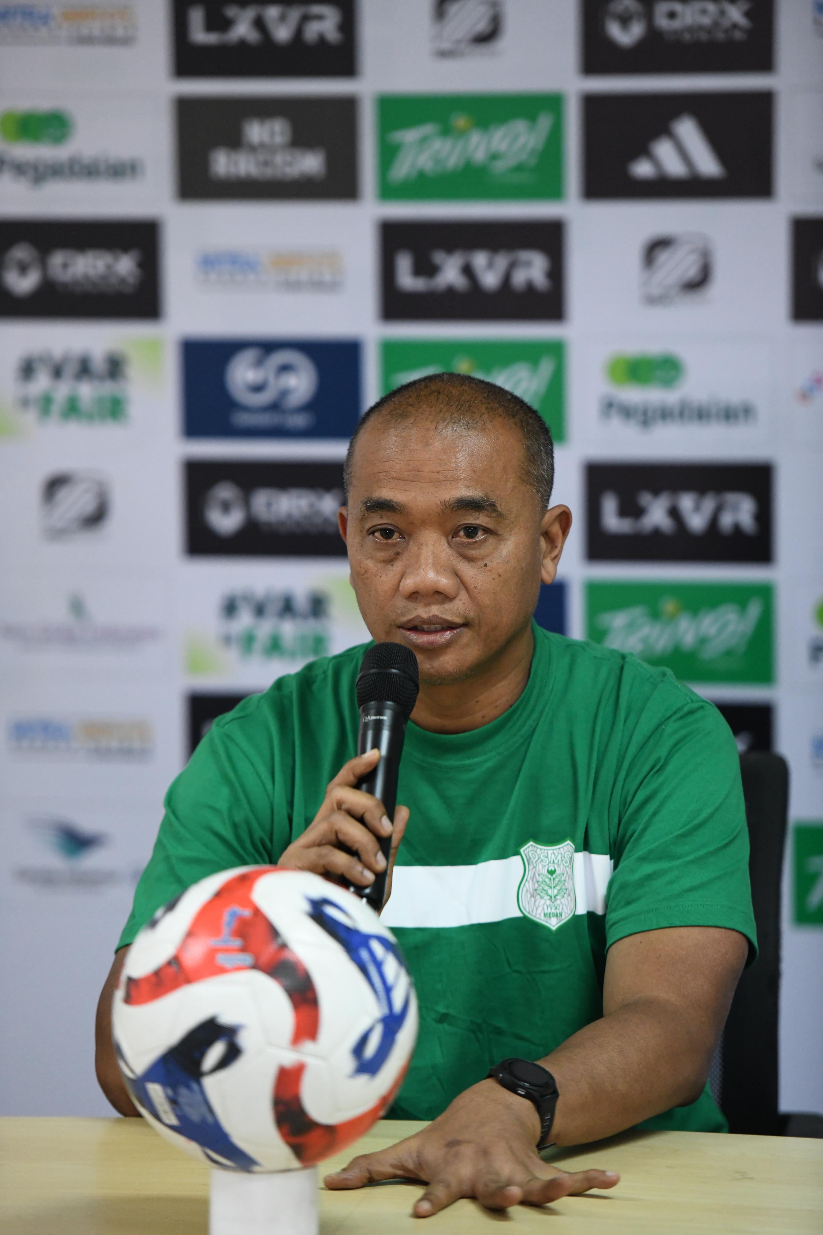 Pelatih PSMS Eko Purdjianto. (Dok: PSMS)
