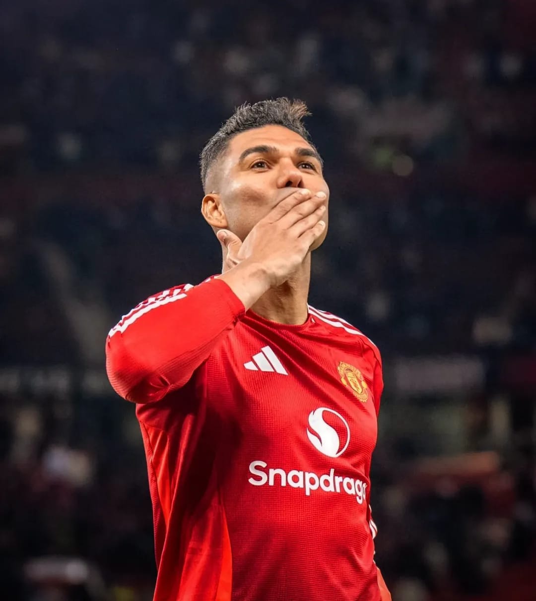 Gelandang bertahan Casemiro selalu bermain dalam empat laga awal Manchester United di bawah kepelatihan Michael Carrick. (instagram)