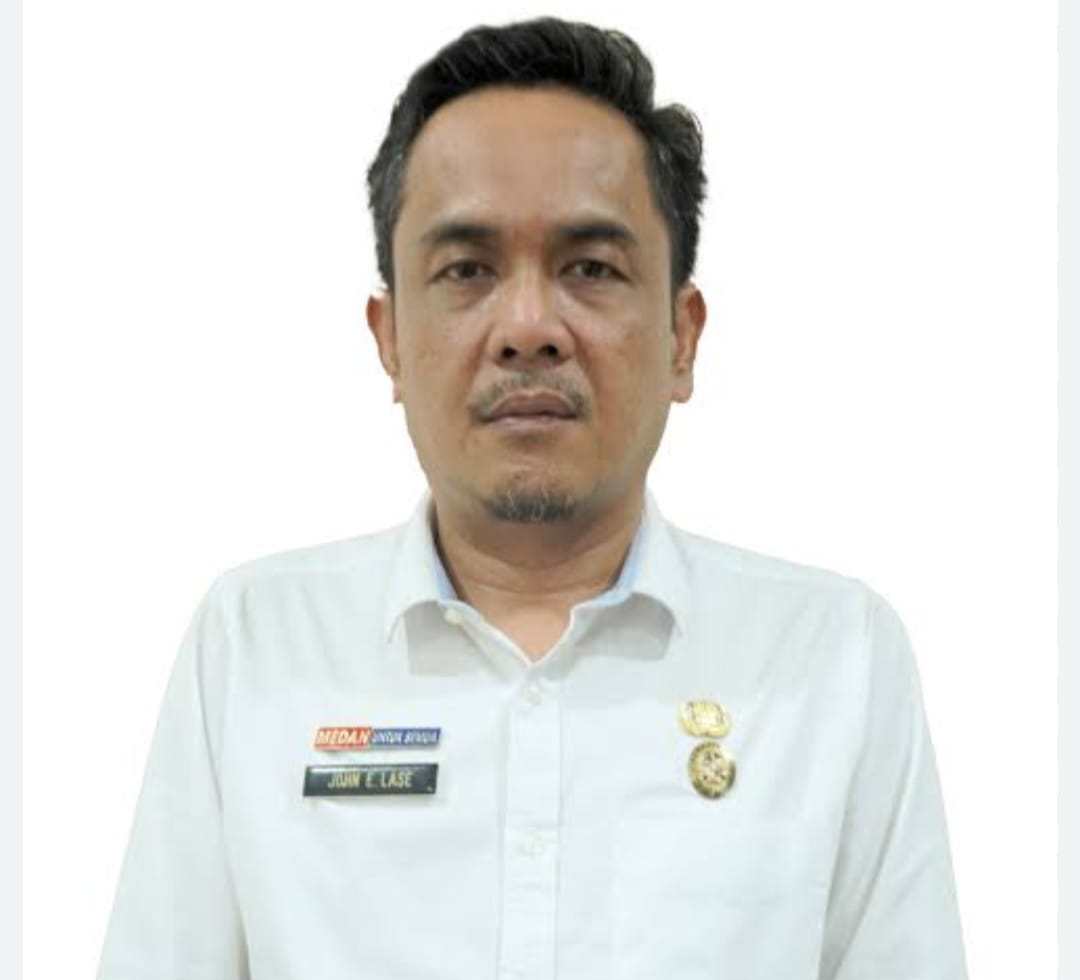 Kadis PKPCKTR Kota Medan, John Ester Lase. (Dok: istimewa)