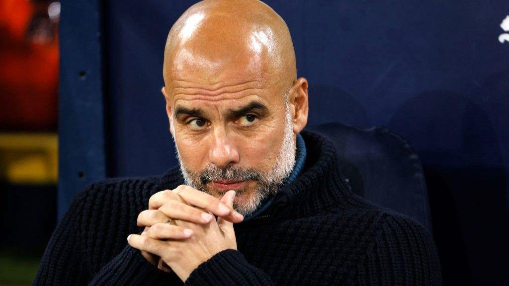 Pep Guardiola. (bbc)