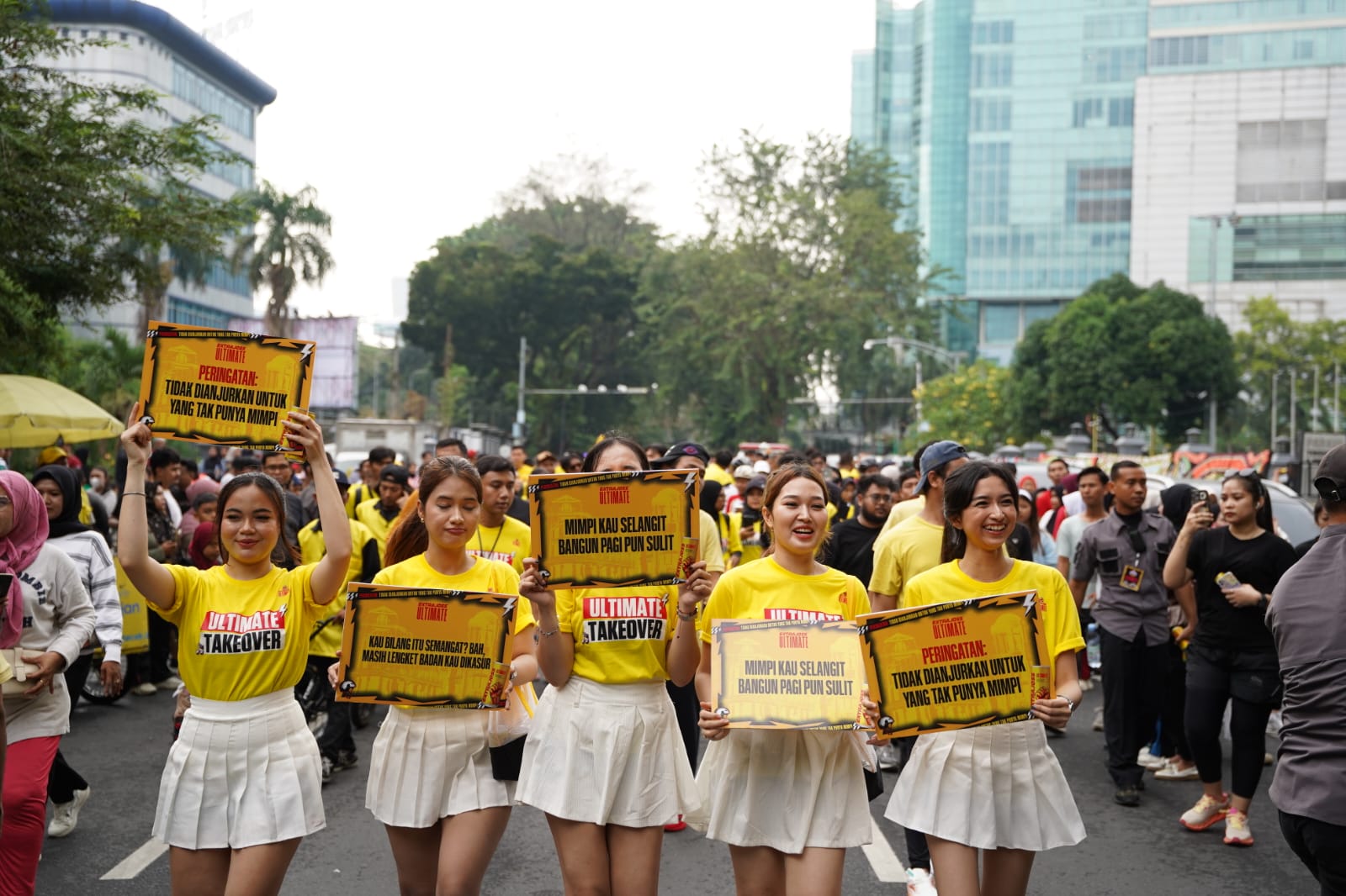 Ribuan anak muda meramaikan Extrajoss Ultimate Takeover Medan. (Dok. Extrajoss Ultimate)