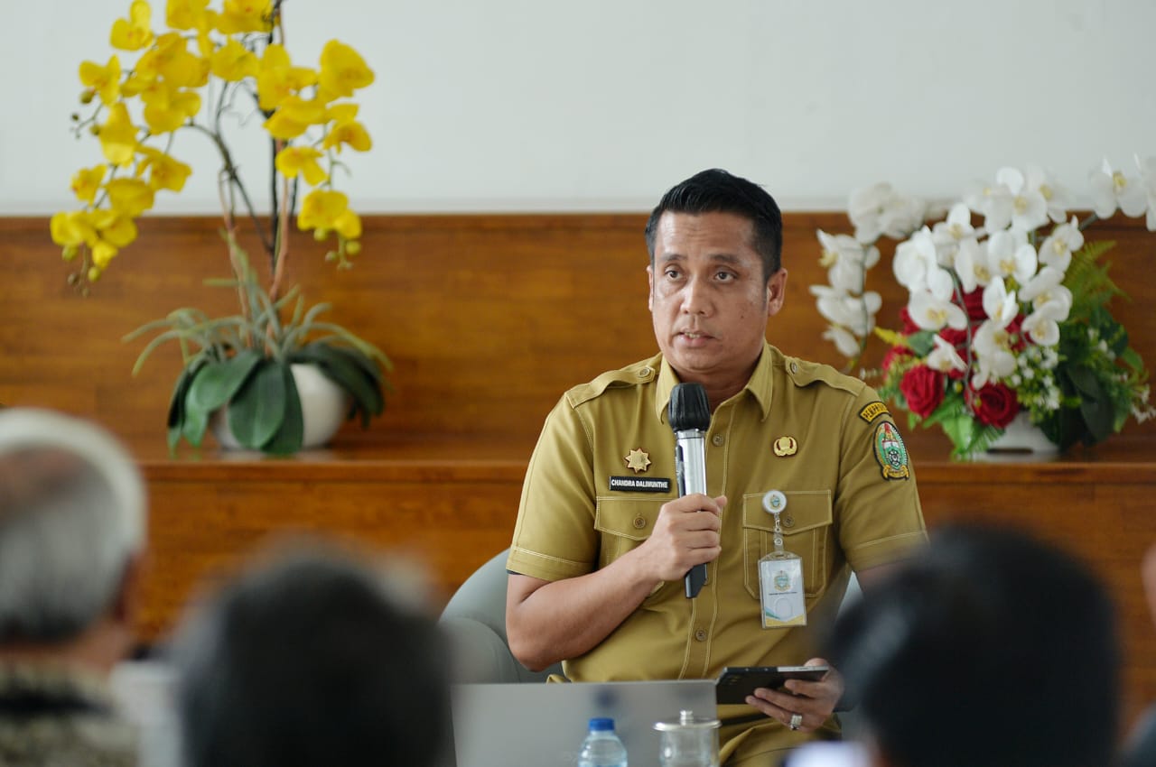 Chandra Dalimunthe, resmi ditunjuk sebagai Pelaksana Tugas (Plt.) Kepala Dinas Pekerjaan Umum dan Penataan Ruang (PUPR) Sumut. (Dok: istimewa)