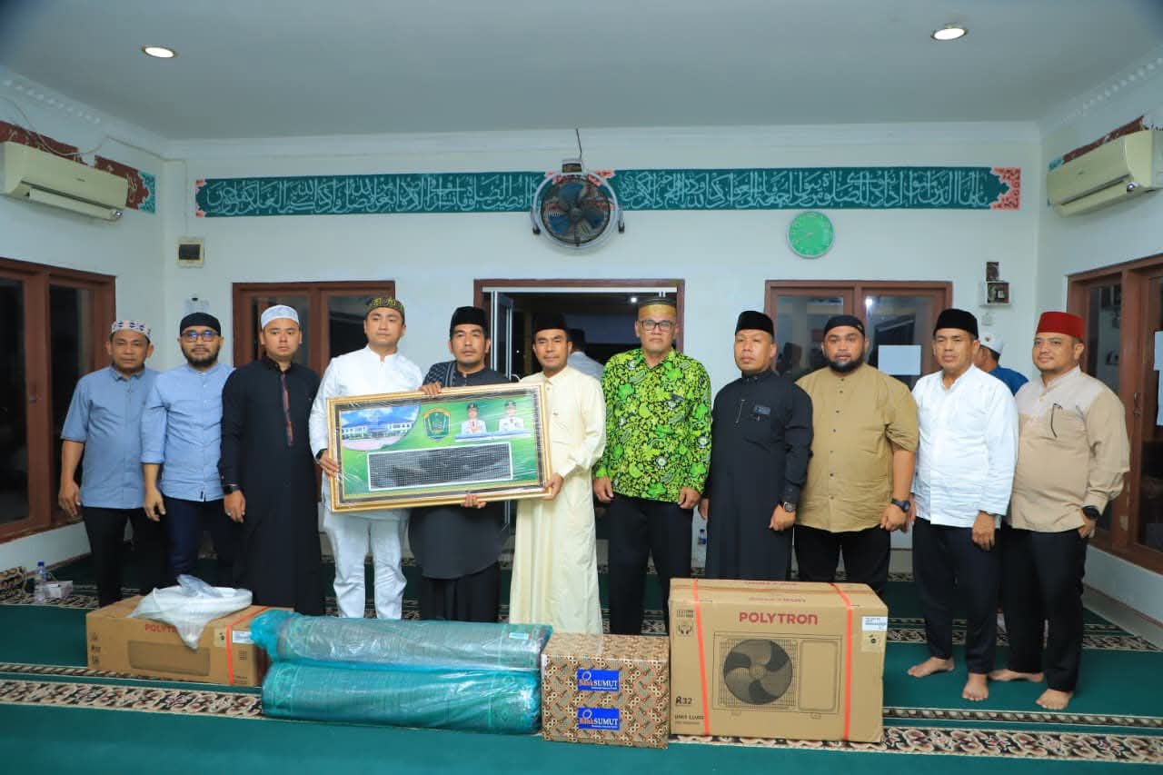 Malam kelima Ramadan, Pemkab Labura kembali laksanakan Safari Ramadan di Masjid Nurul Iman Padang Halaban. (ISTIMEWA/SUMUT POS)