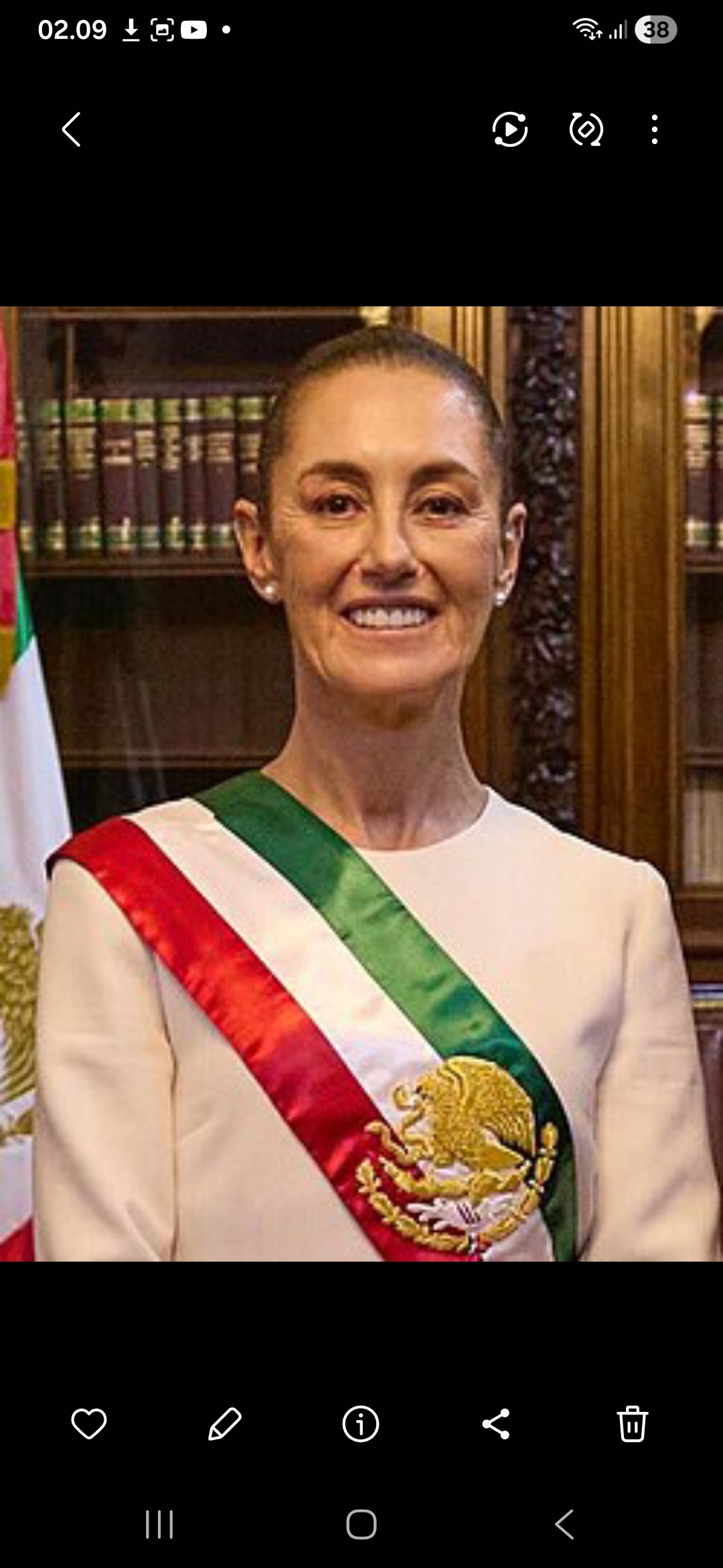 Presiden Meksiko, Claudia Sheinbaum. (Dok: wikipedia)